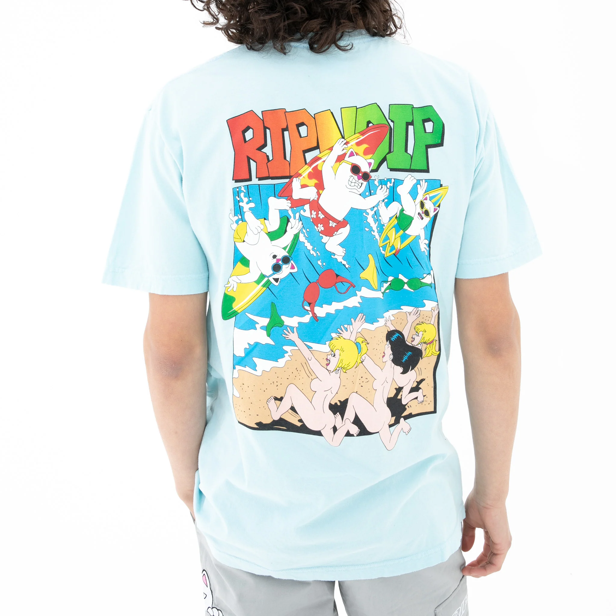 Summer Break Tee (Baby Blue) - Image 2