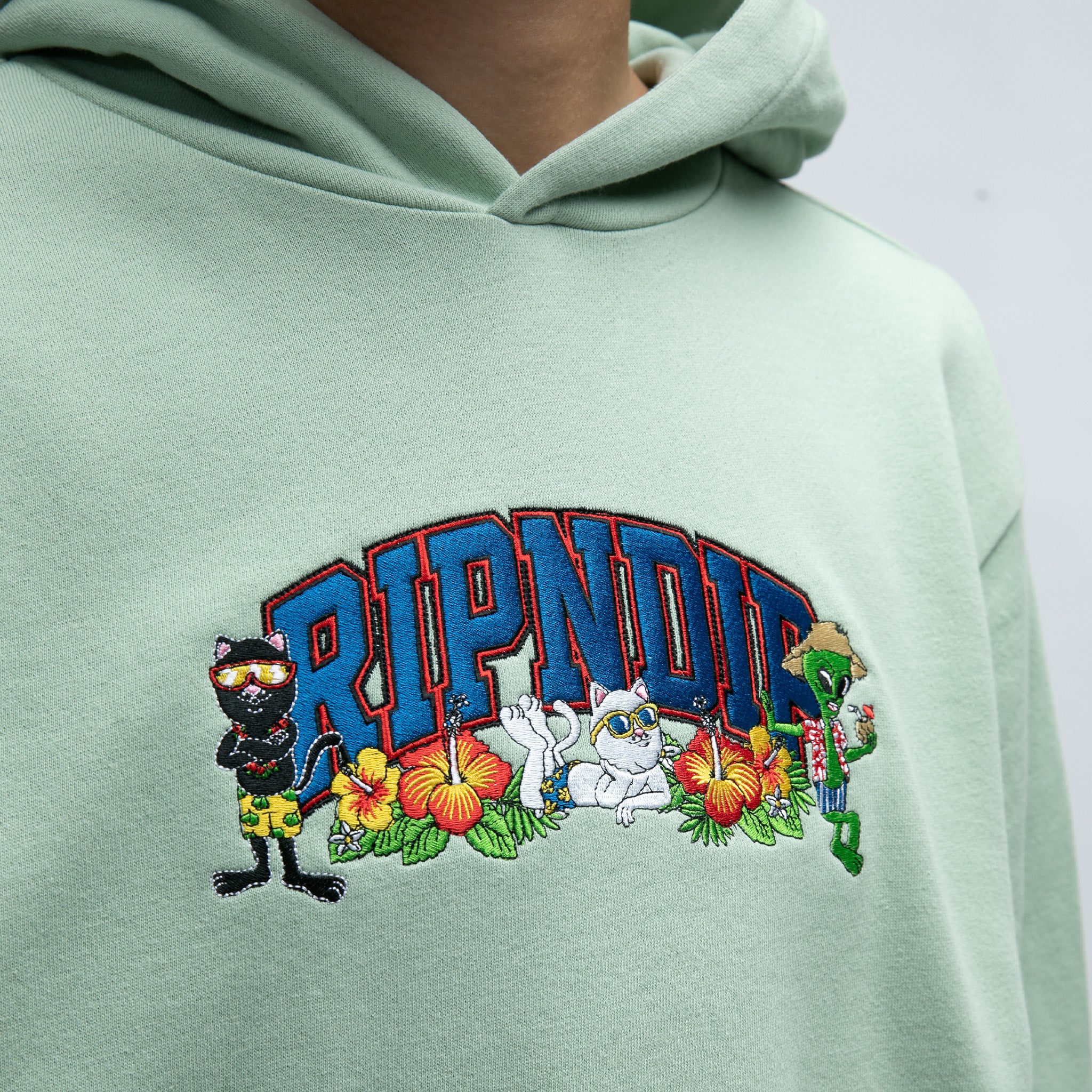 Summer Friends Hoodie (Sage) - Image 3