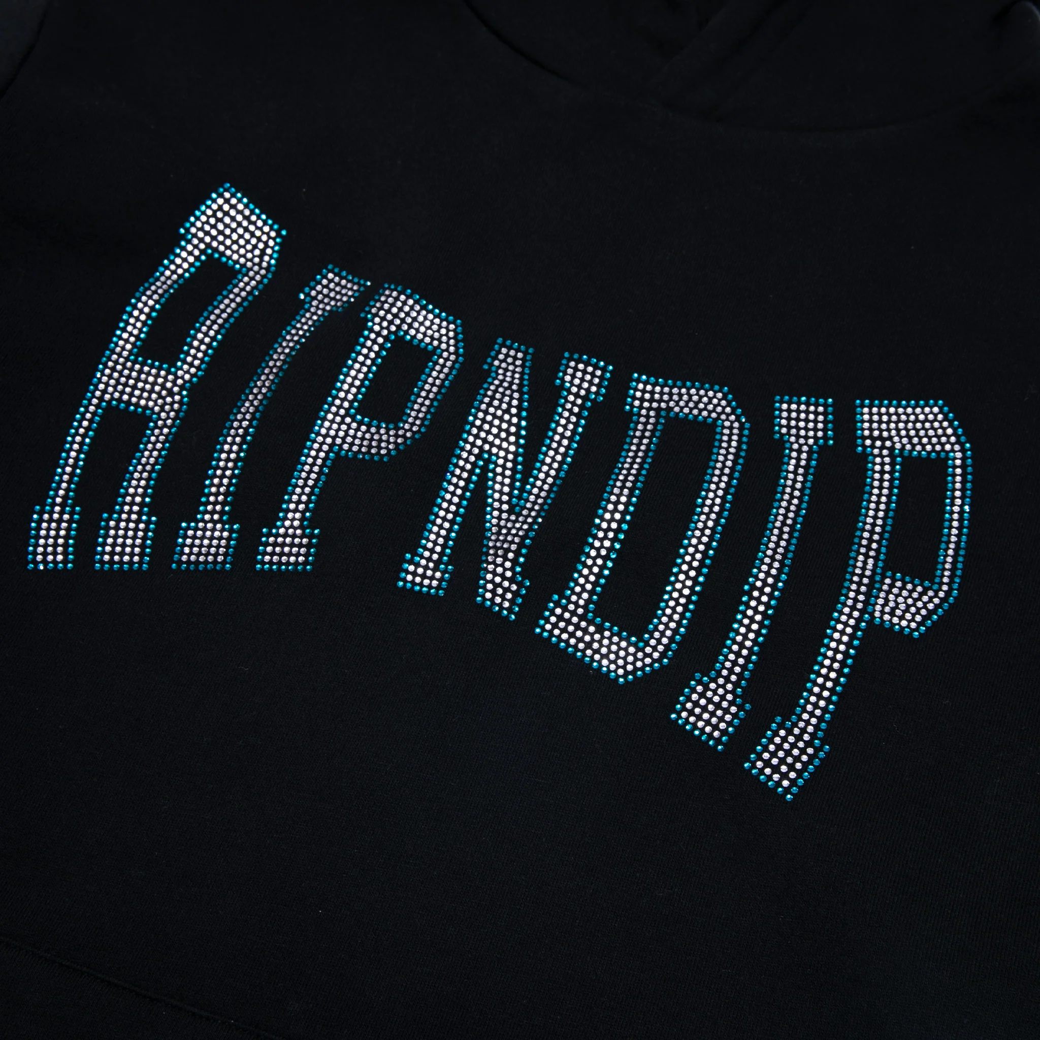 Summer Revenge Rhinestone Hoodie (Black) - Image 4