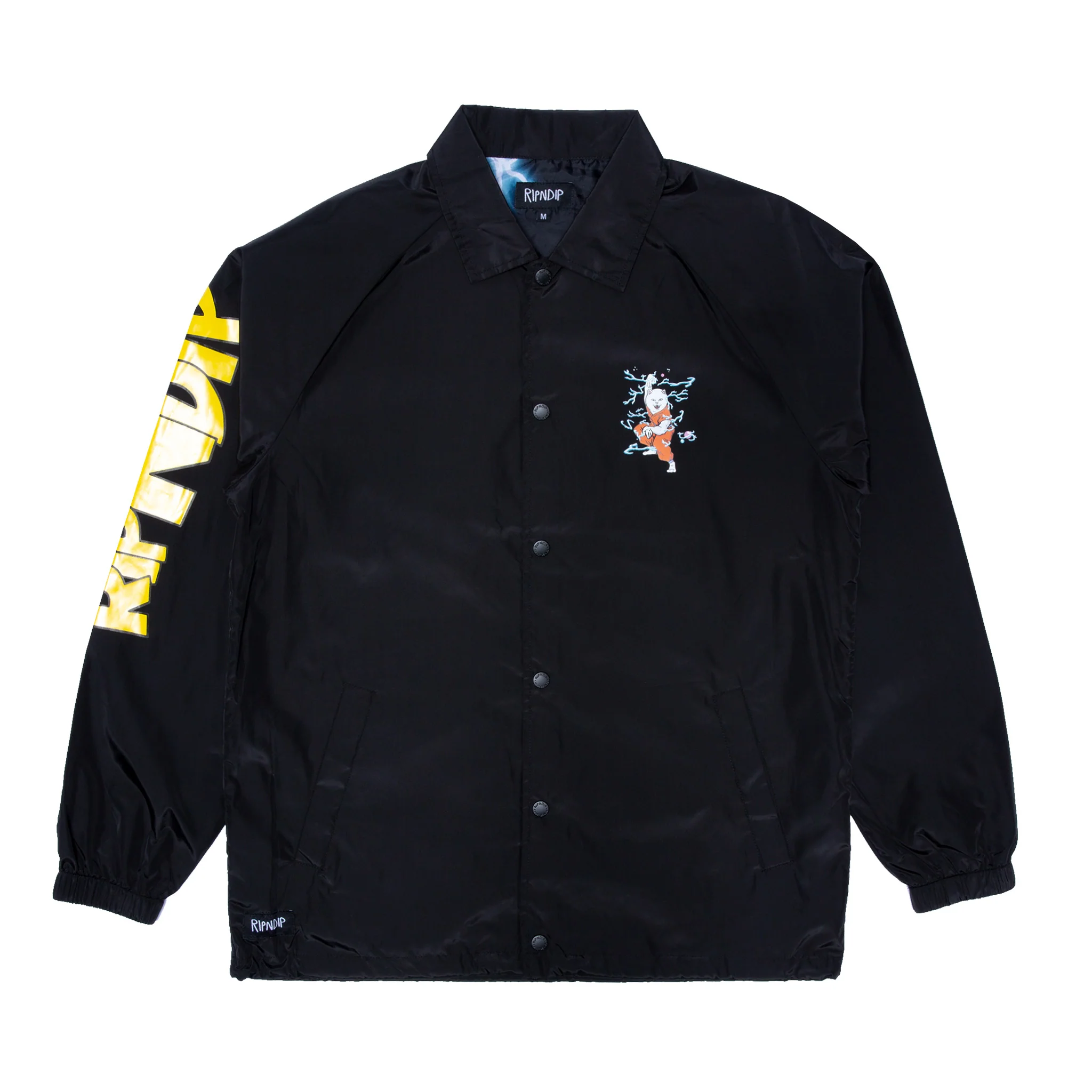 Super Sanerm Coach Jacket (Black) - Image 3