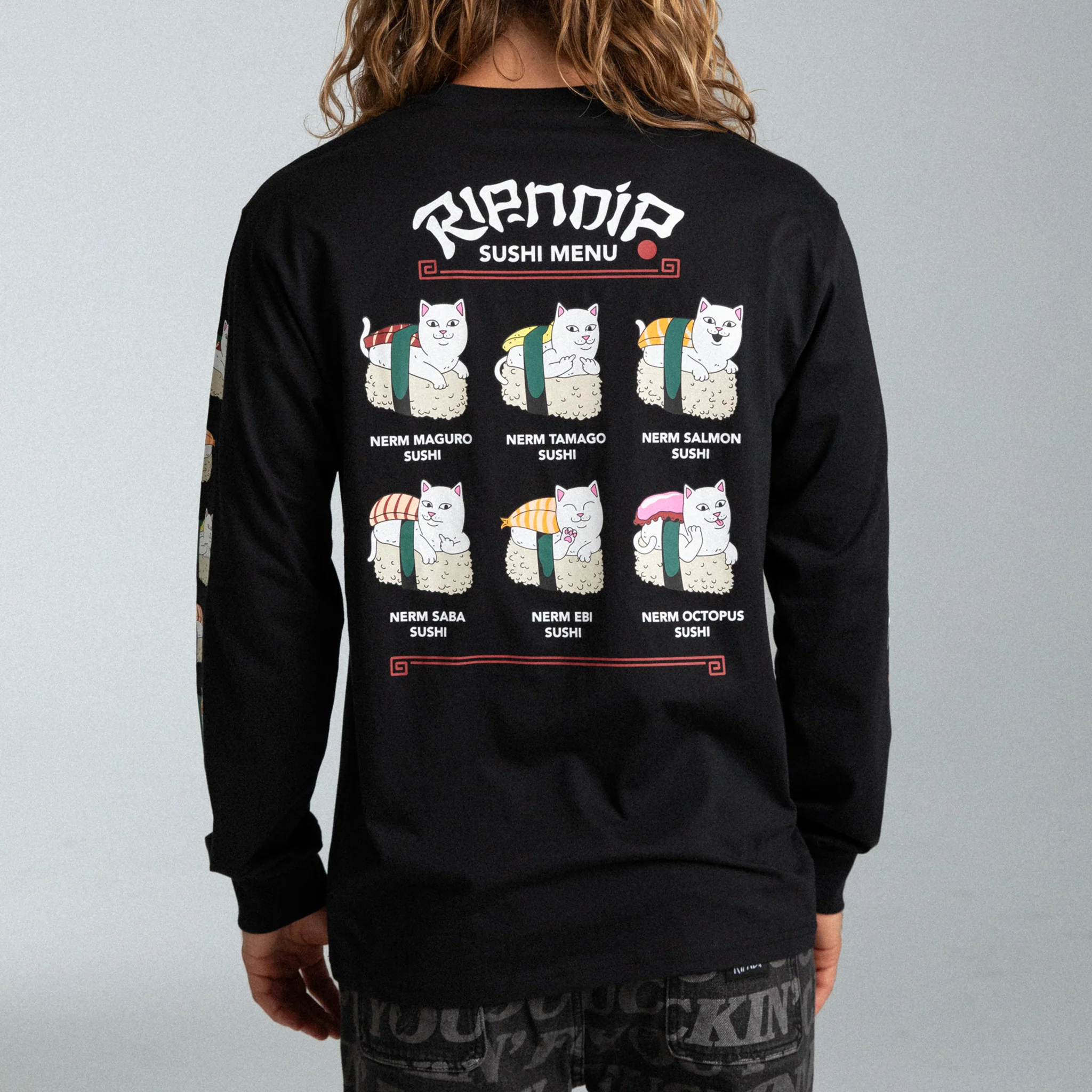 Sushi Nerm Long Sleeve (Black ) - Image 2