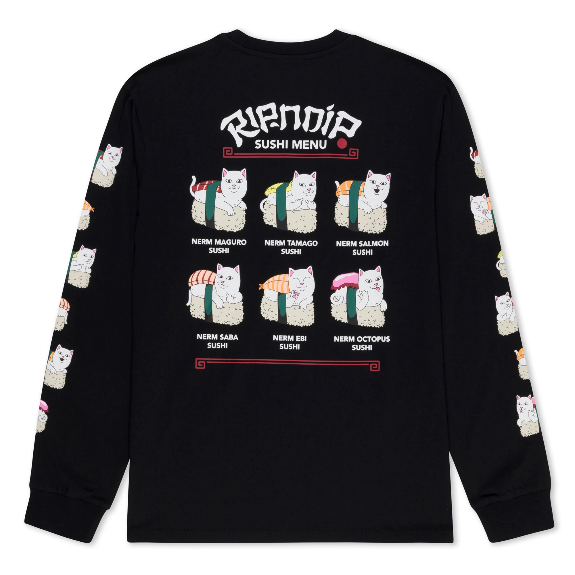 Sushi Nerm Long Sleeve (Black ) - Image 6