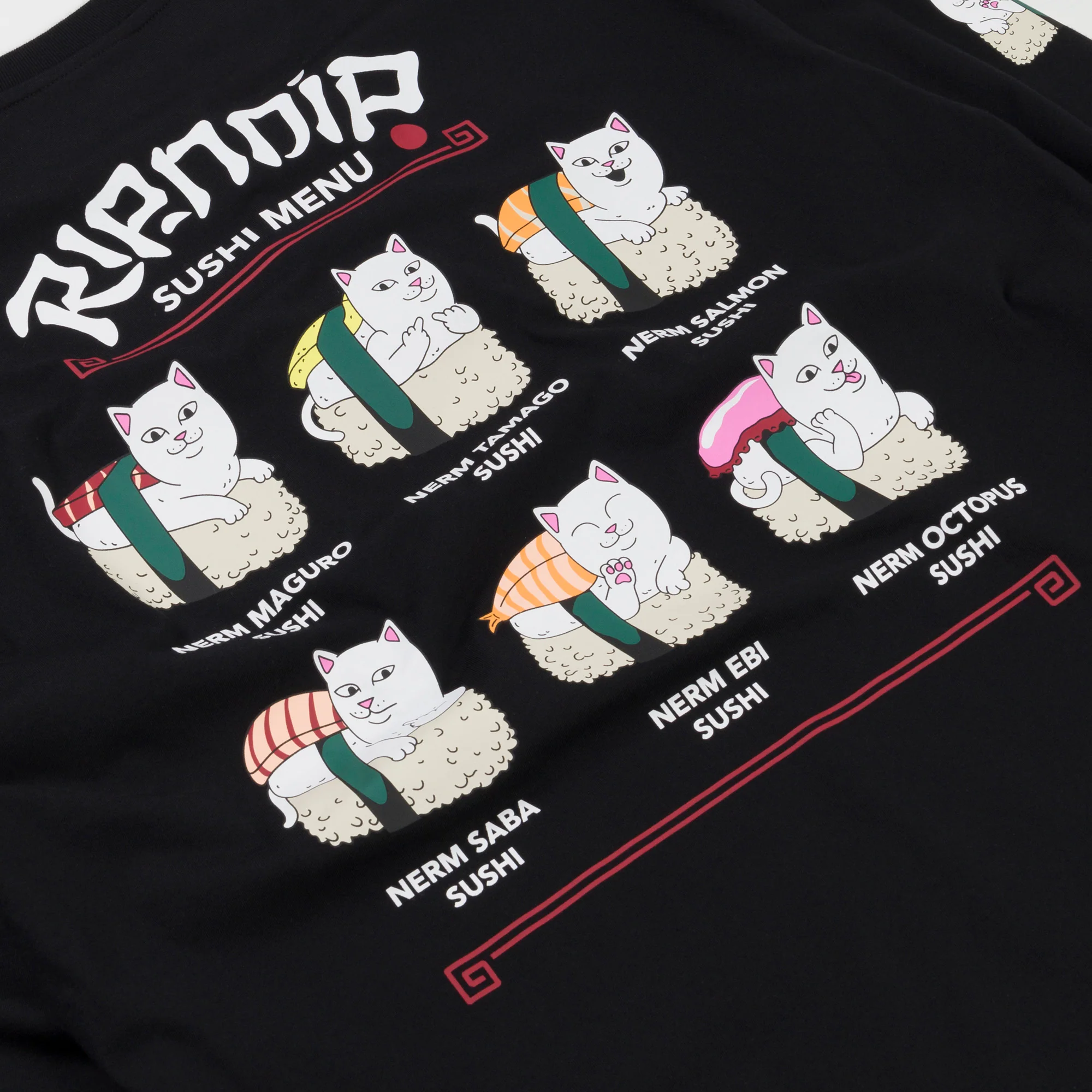 Sushi Nerm Long Sleeve (Black ) - Image 7
