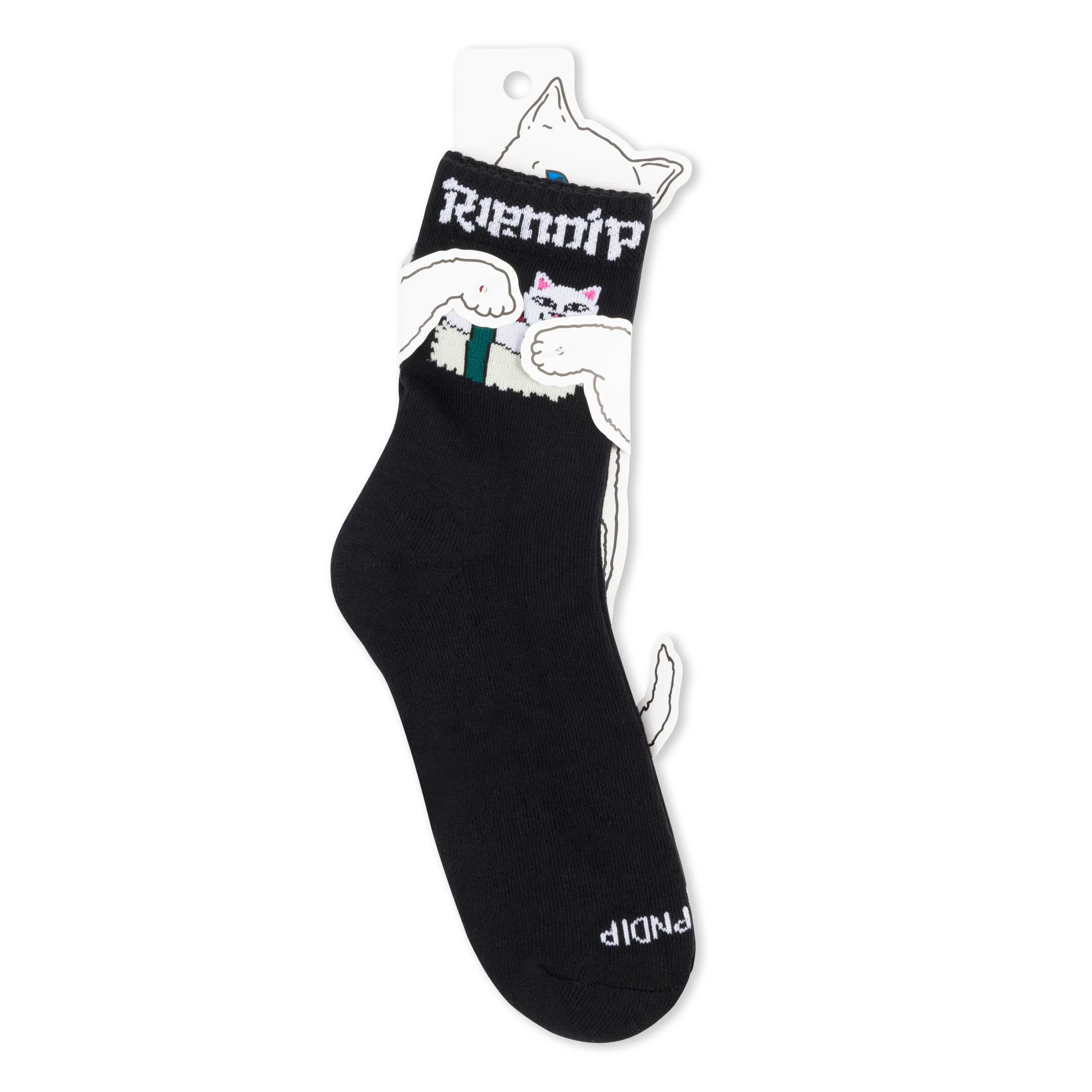 Sushi Nerm Mid Socks (Black) - Image 3
