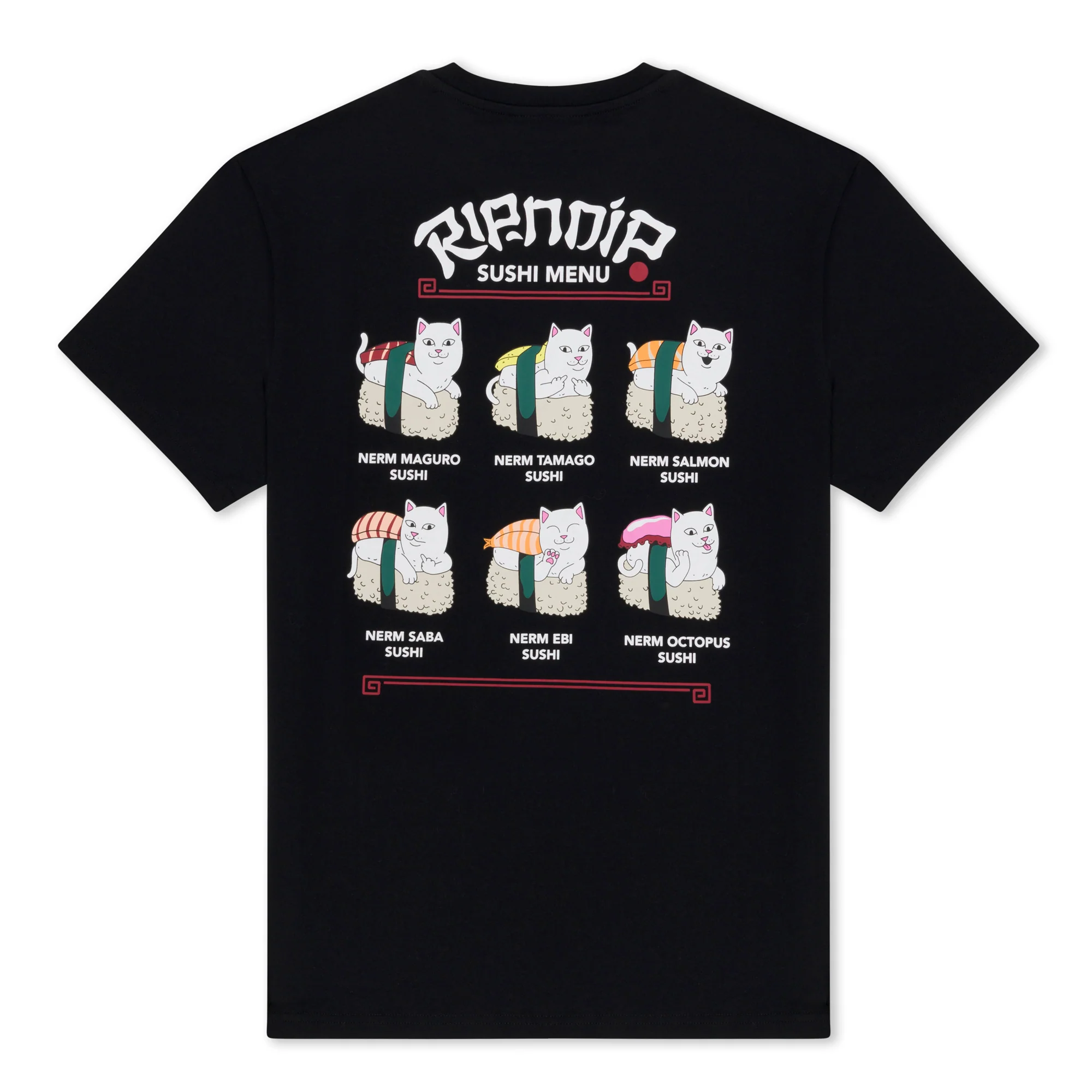 Sushi Nerm Tee (Black)