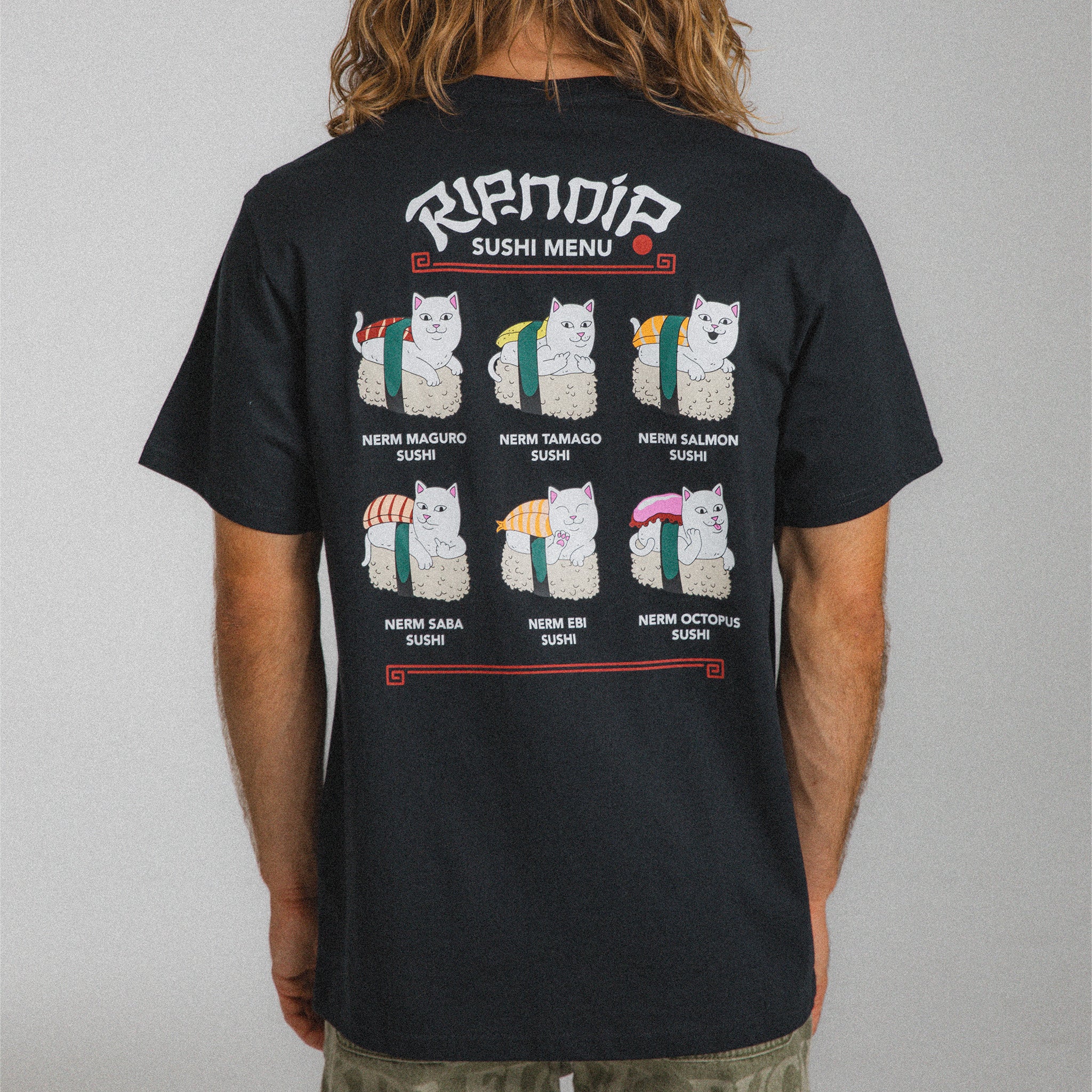 Sushi Nerm Tee (Black) - Image 2