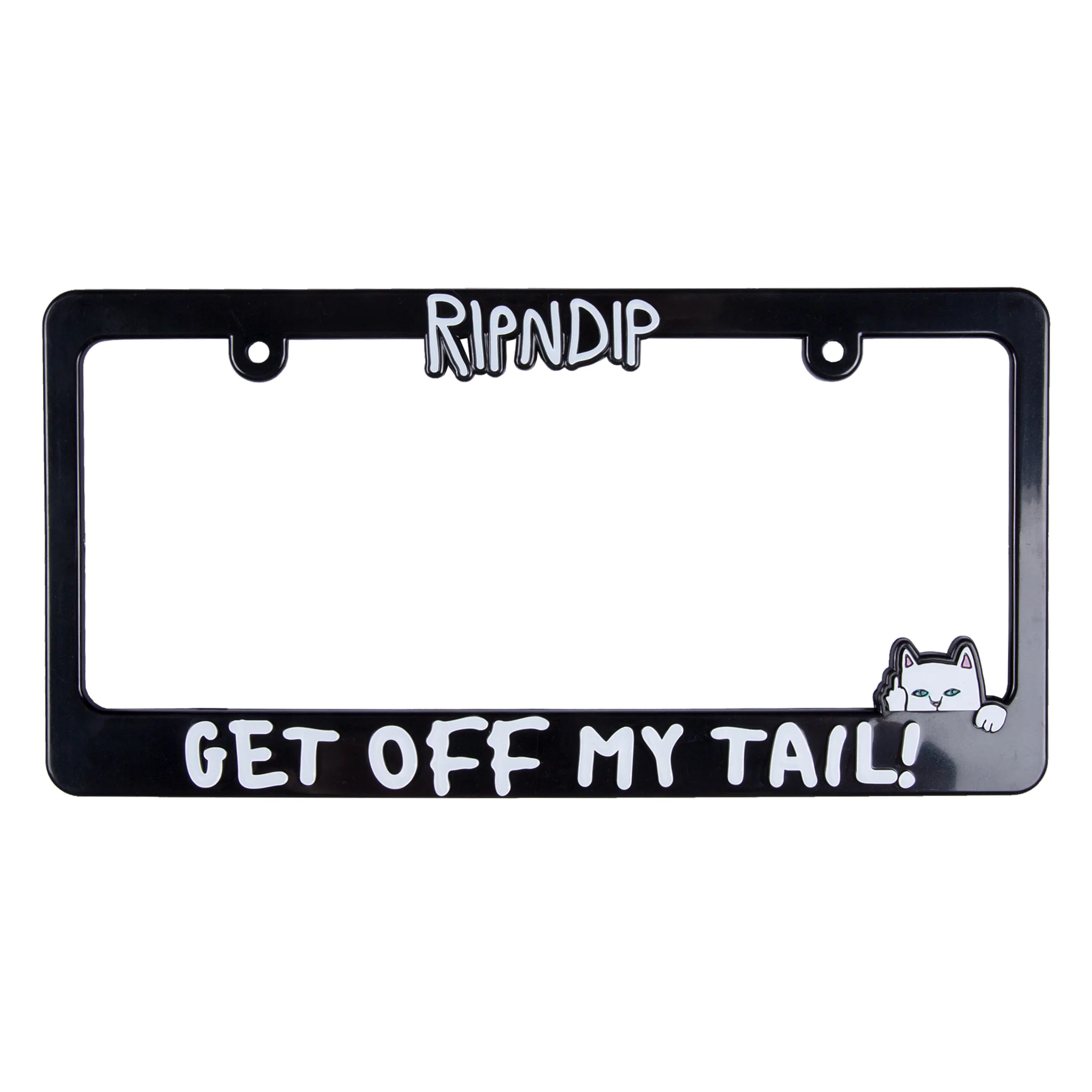 Tailgate License Plate Frame (Black) - Image 3