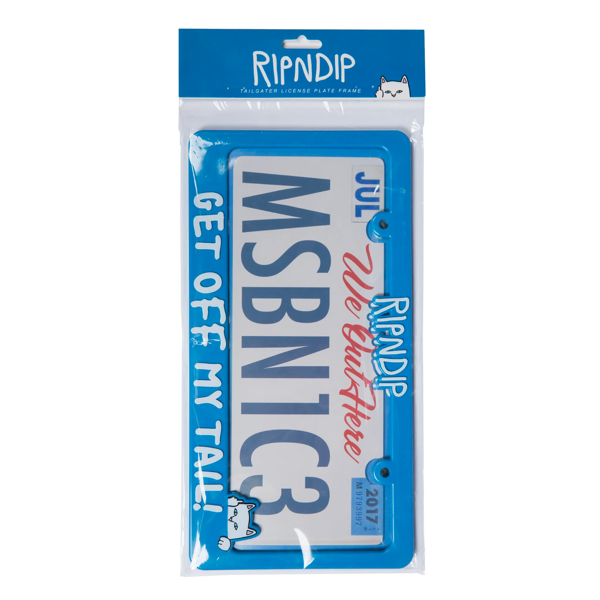 Tailgater License Plate Frame (Blue) - Image 3