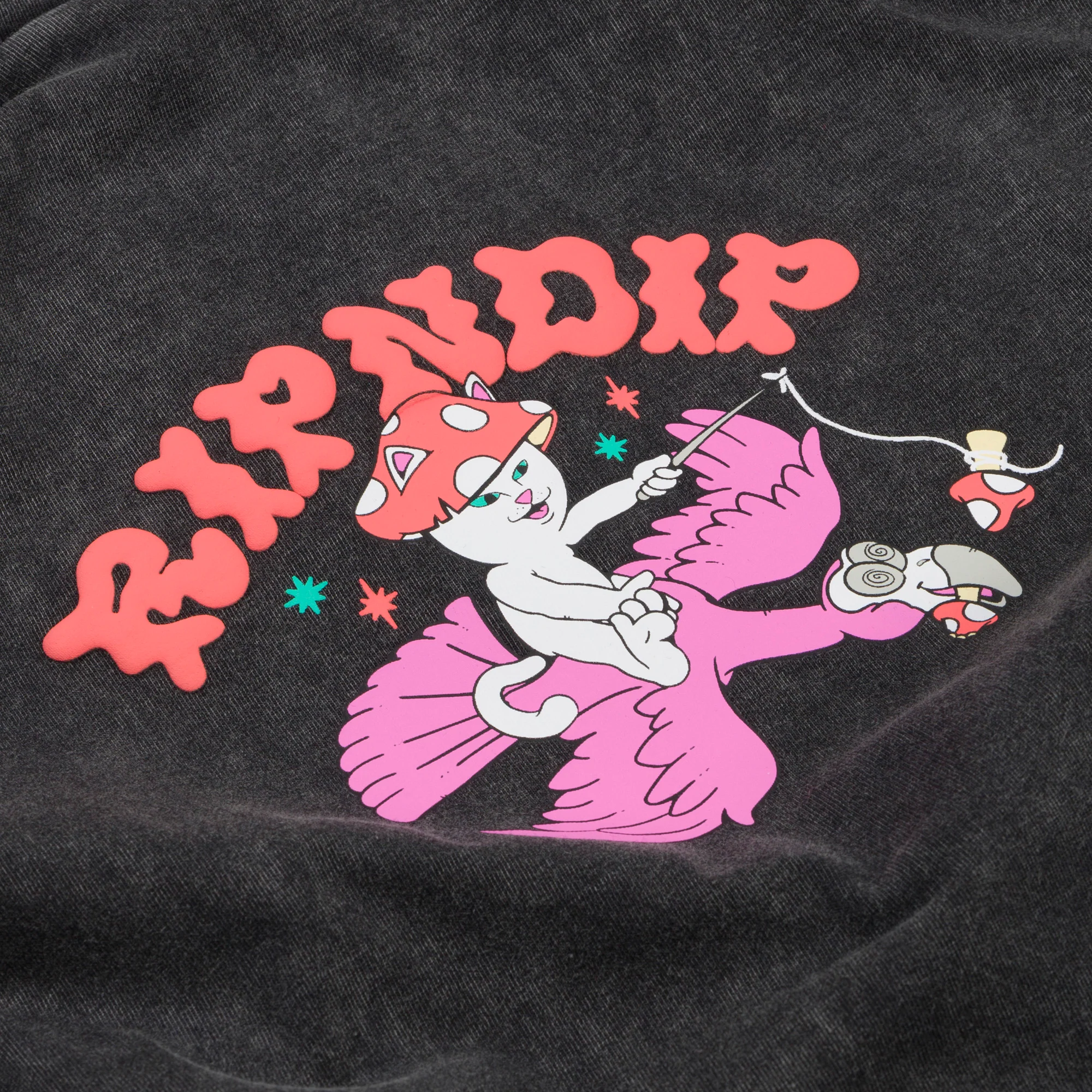 Take A Trip Tee (Black Wash ) - Image 4