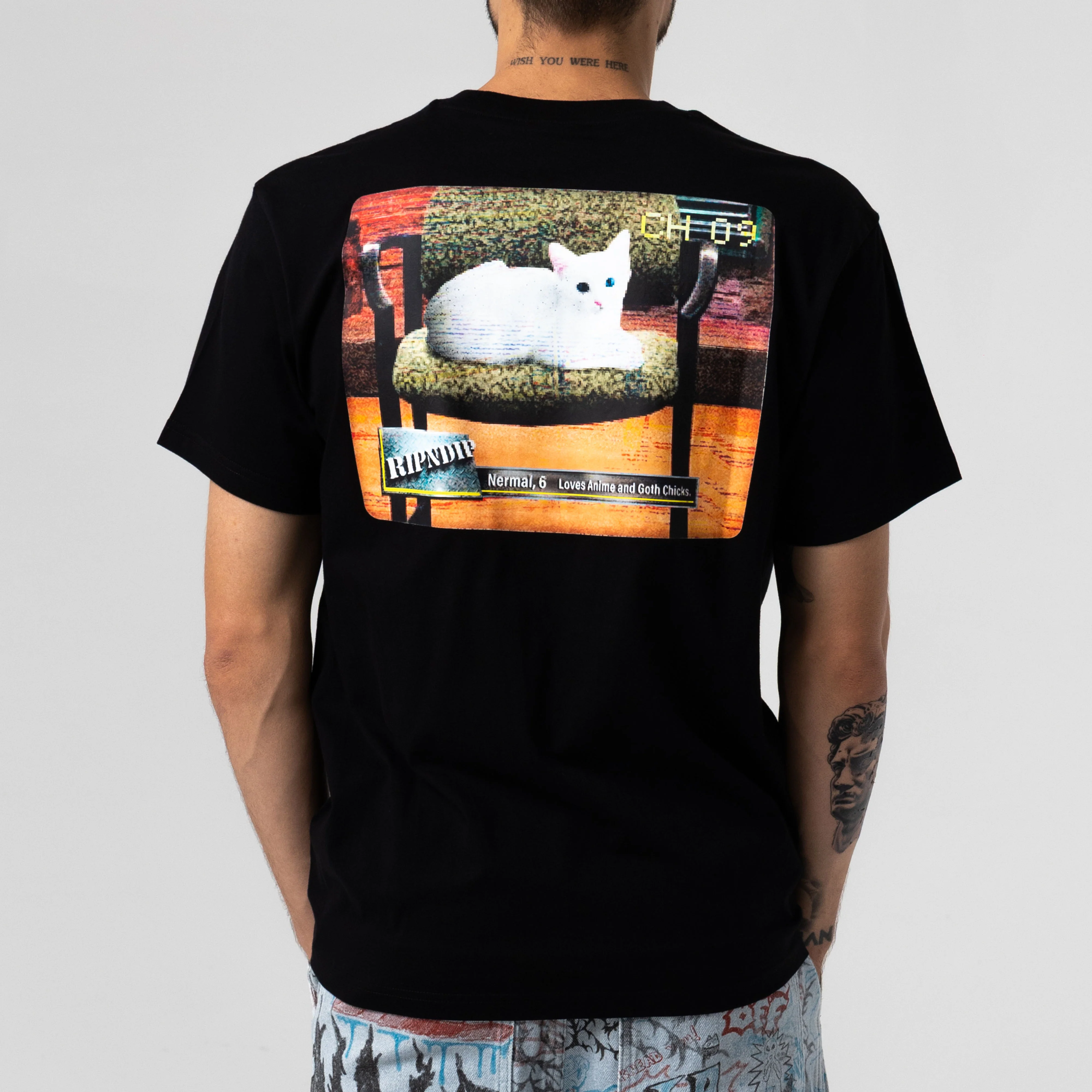 Talk Show Tee (Black) - Image 2