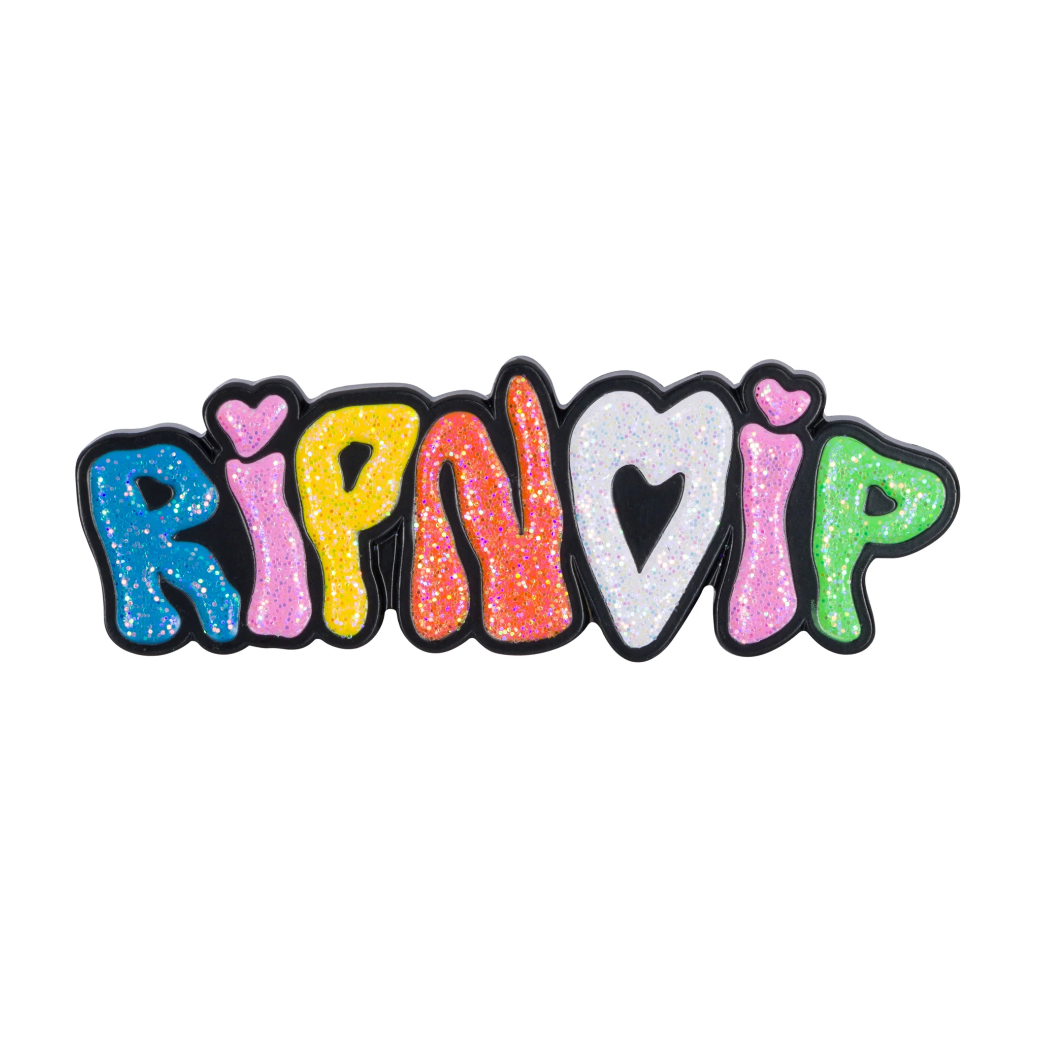 Taste The Rainbow Glitter Pin (Multi)