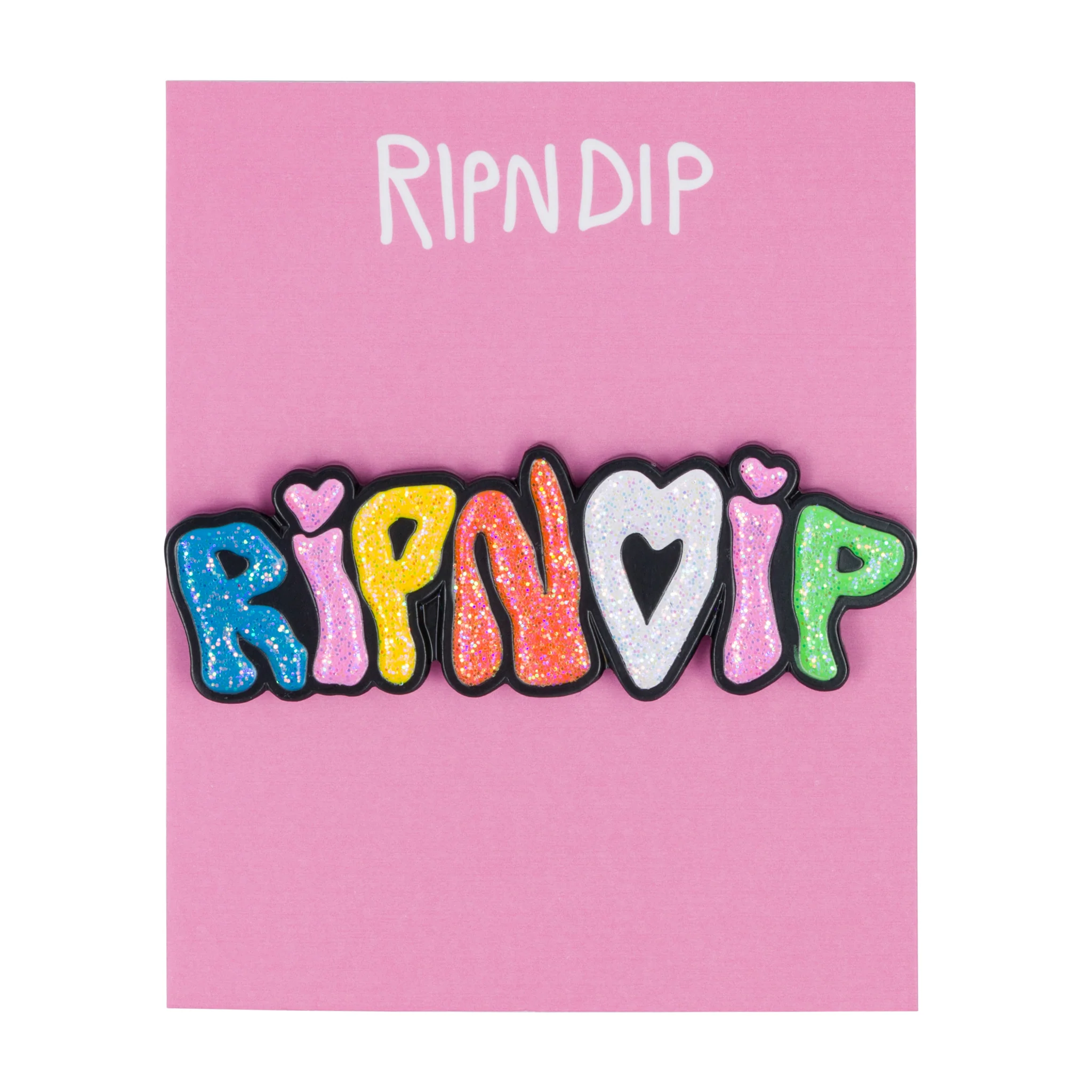 Taste The Rainbow Glitter Pin (Multi) - Image 3