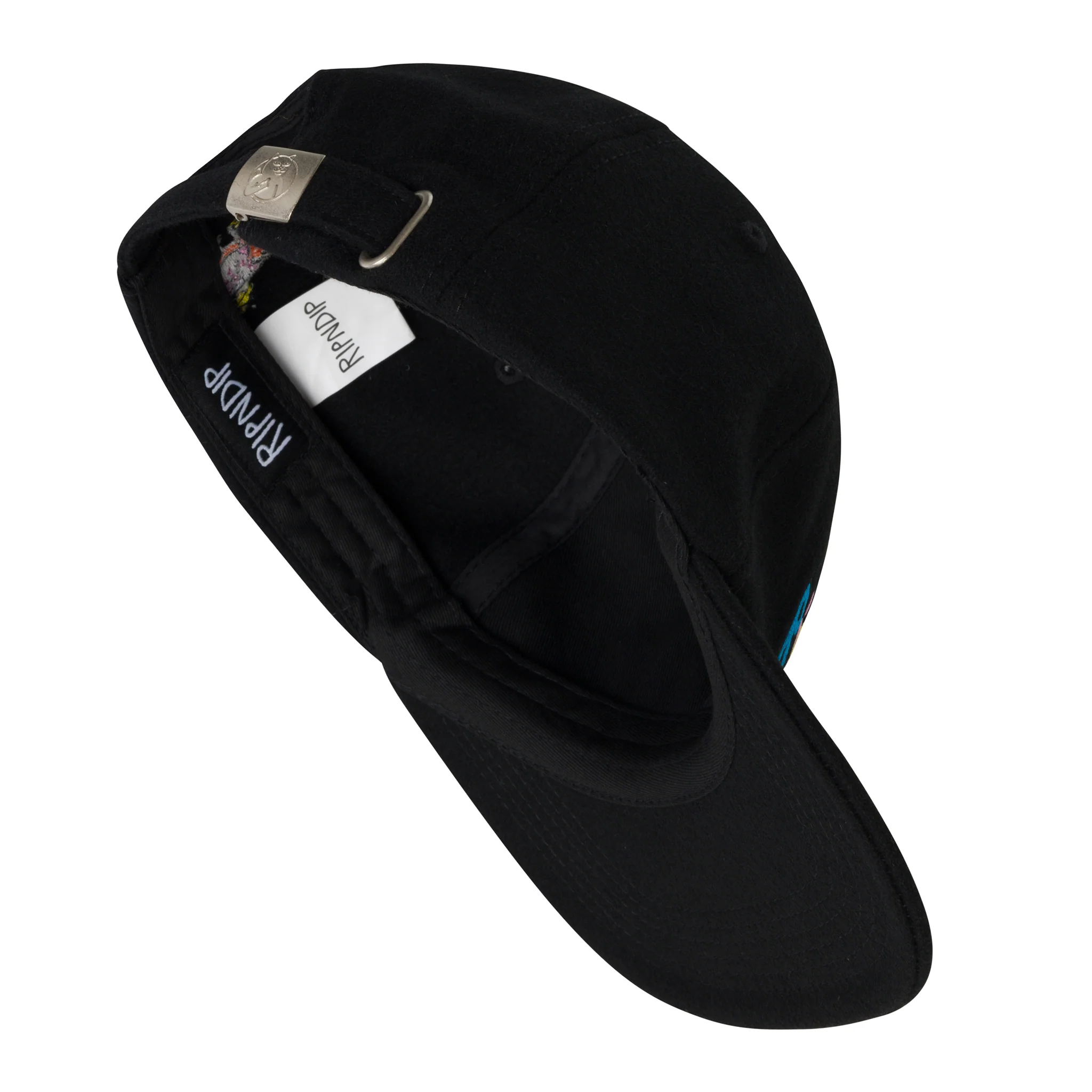 Taste The Rainbow Wool Snapback (Black) - Image 4