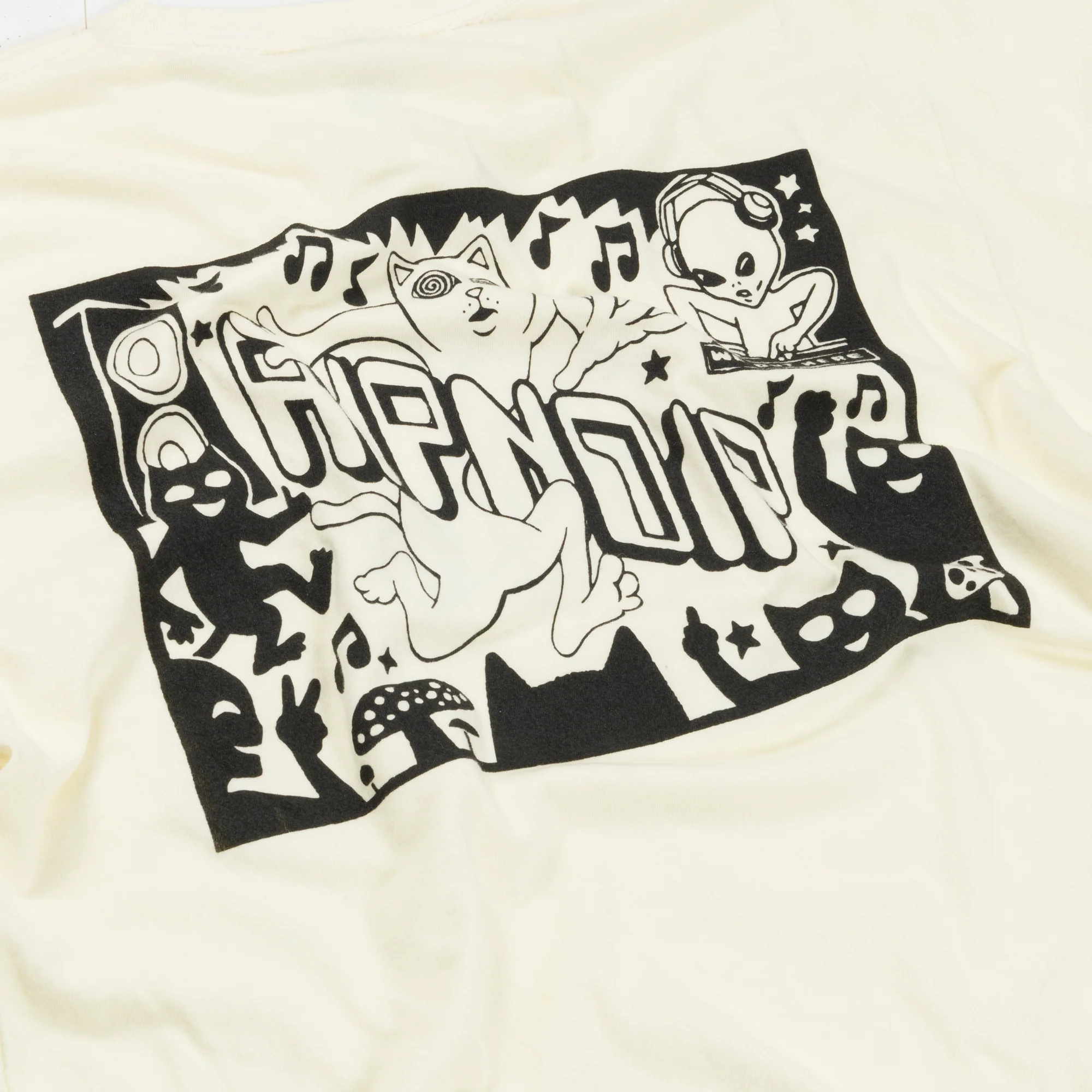 Techno Boyfriend Tee (Natural) - Image 4
