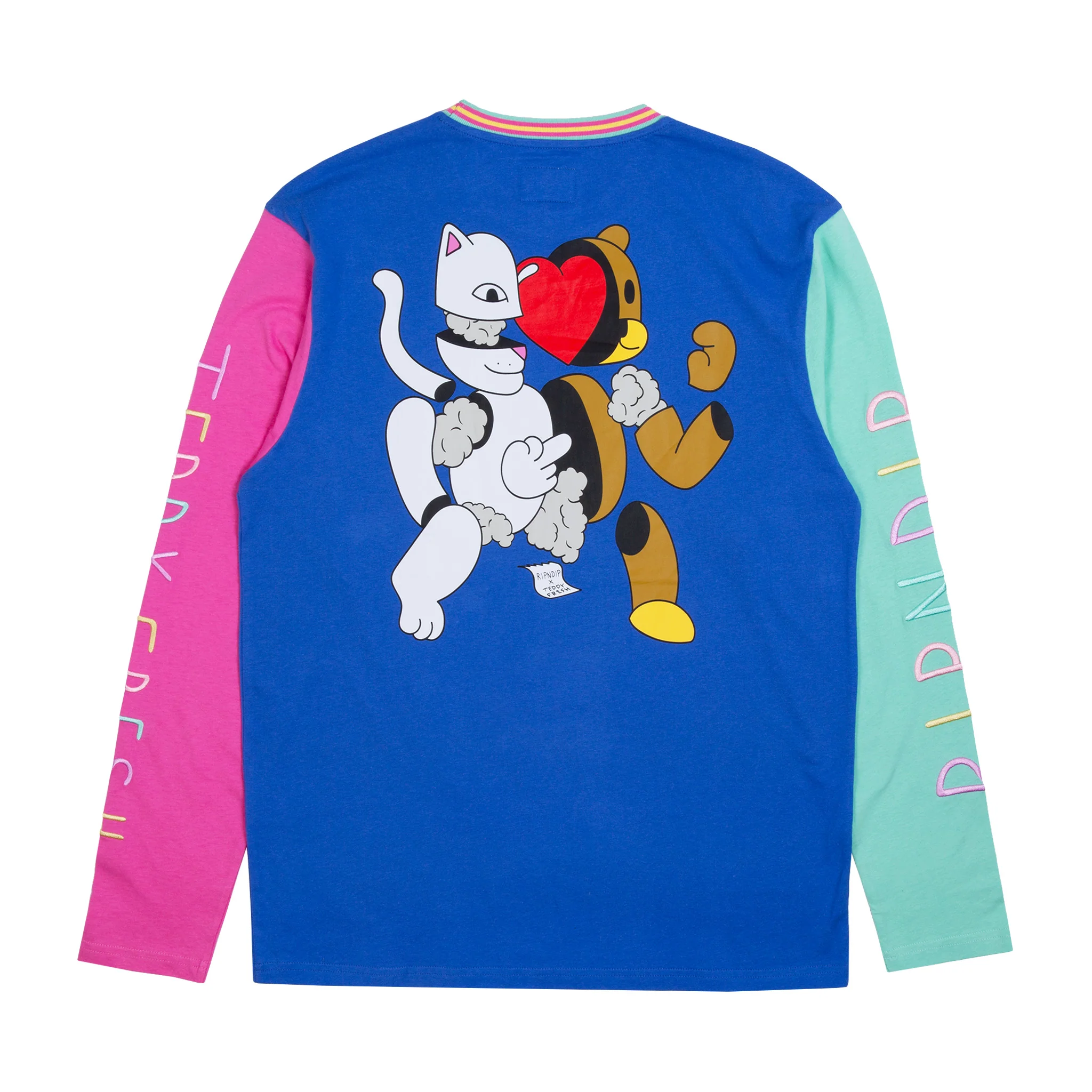 Ripndip Teddy Fresh 2.0 Color Block L/S (Multi) - Image 3