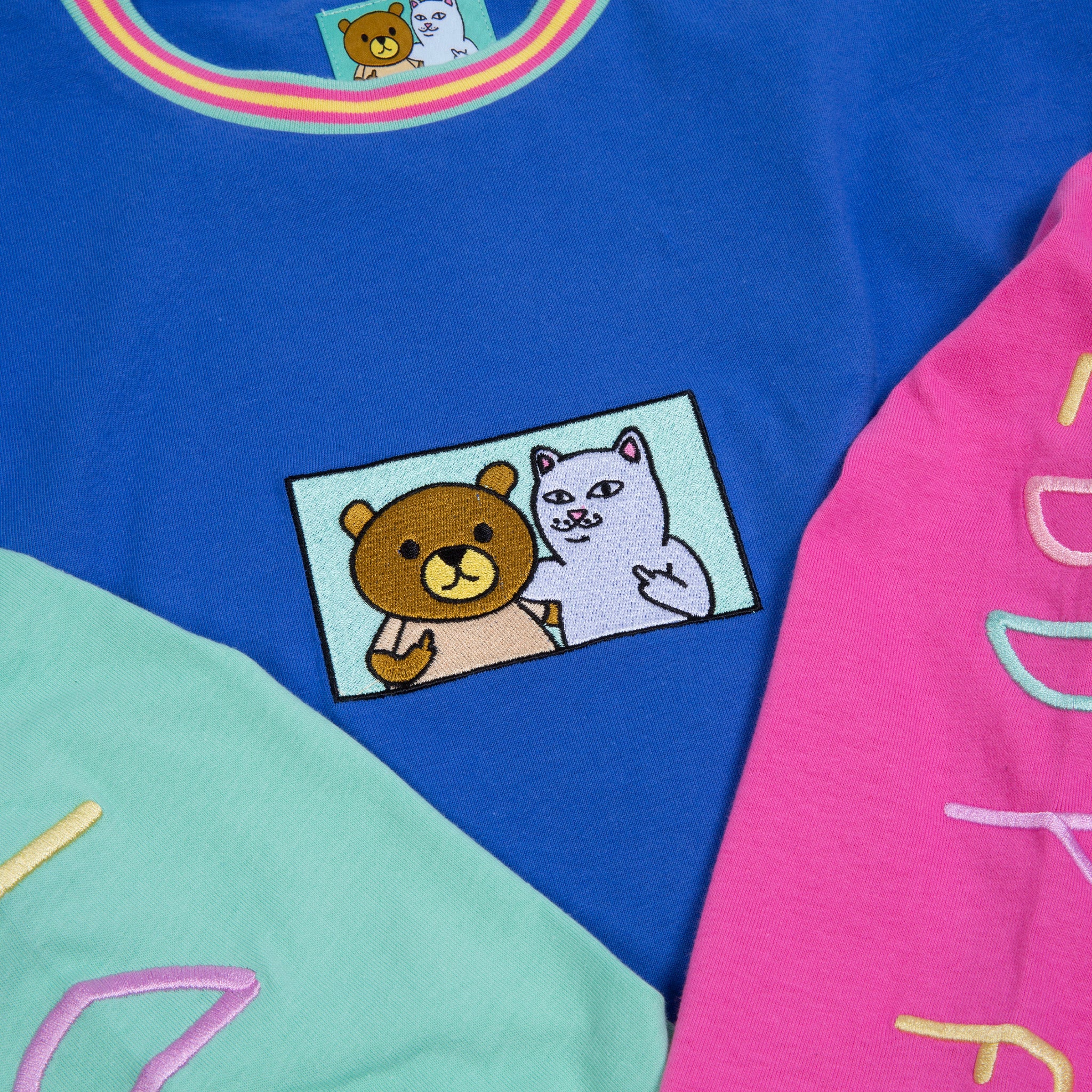 Ripndip Teddy Fresh 2.0 Color Block L/S (Multi) - Image 4