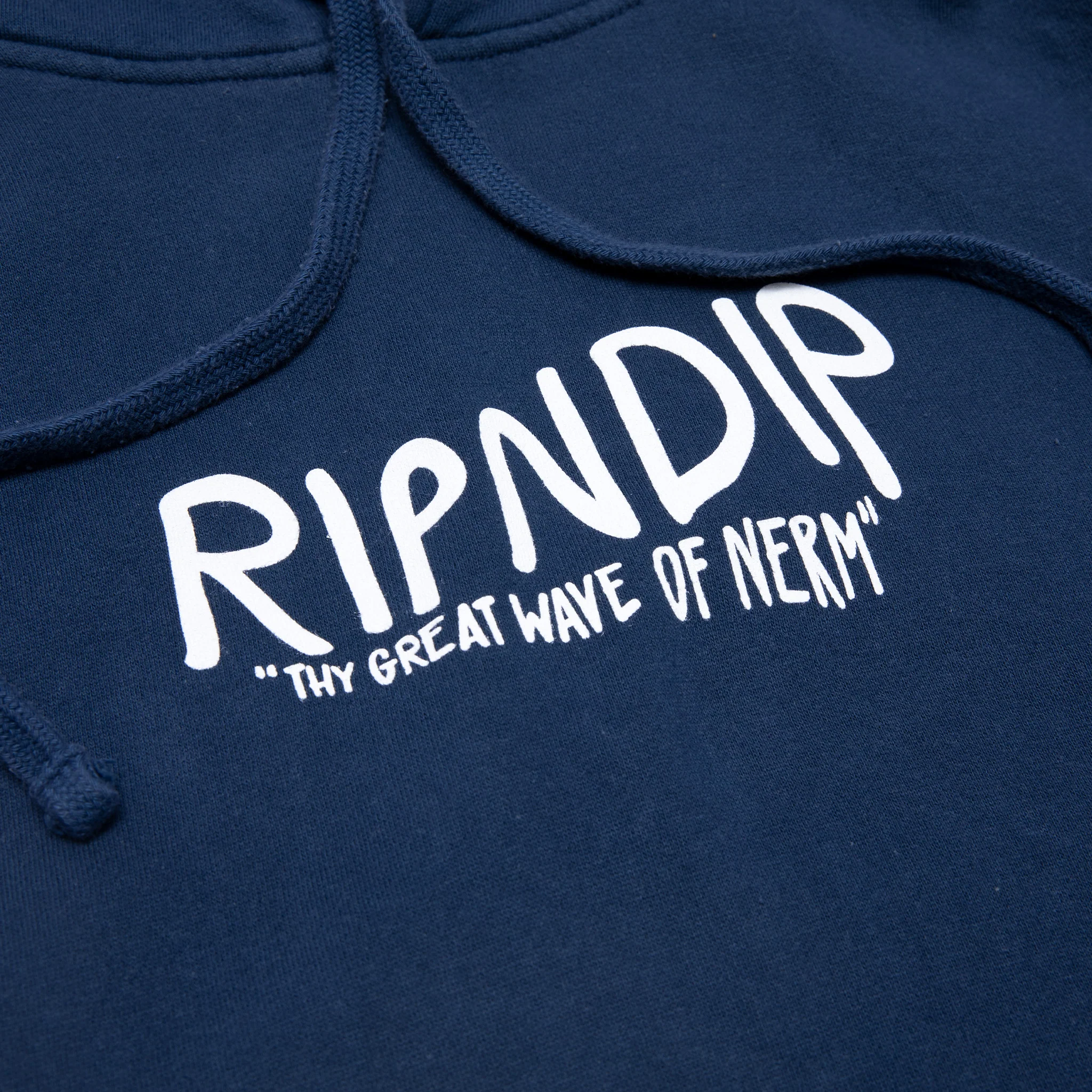 The Great Wave Of Nerm Hoodie (Blue Dye) - Image 3