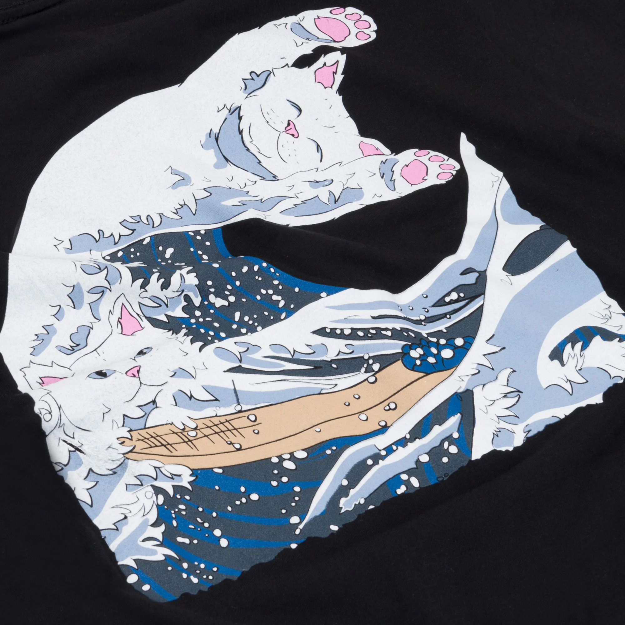 The Great Wave Of Nerm Tee (Black) - Image 3