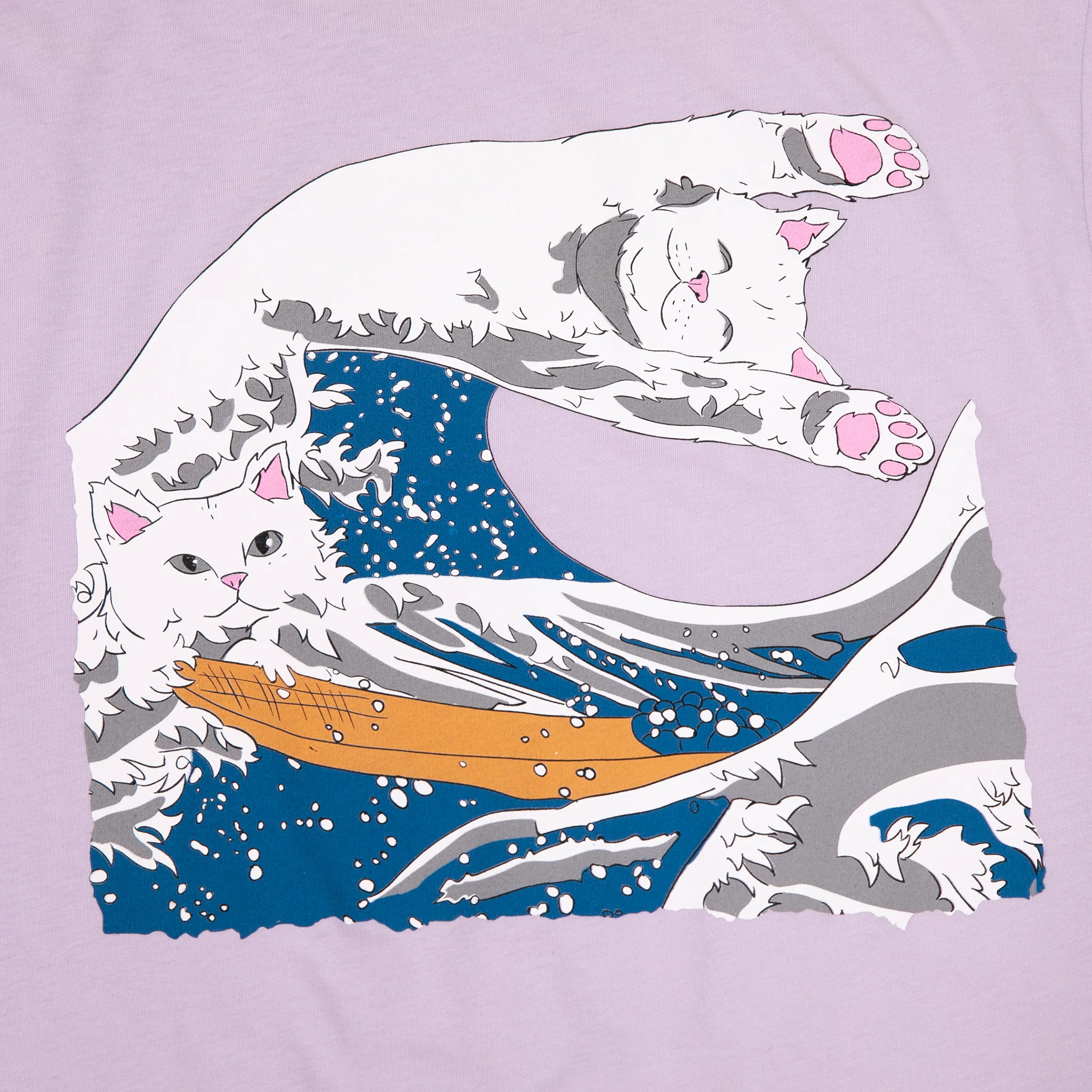 The Great Wave Of Nerm Tee (Lavender) - Image 3
