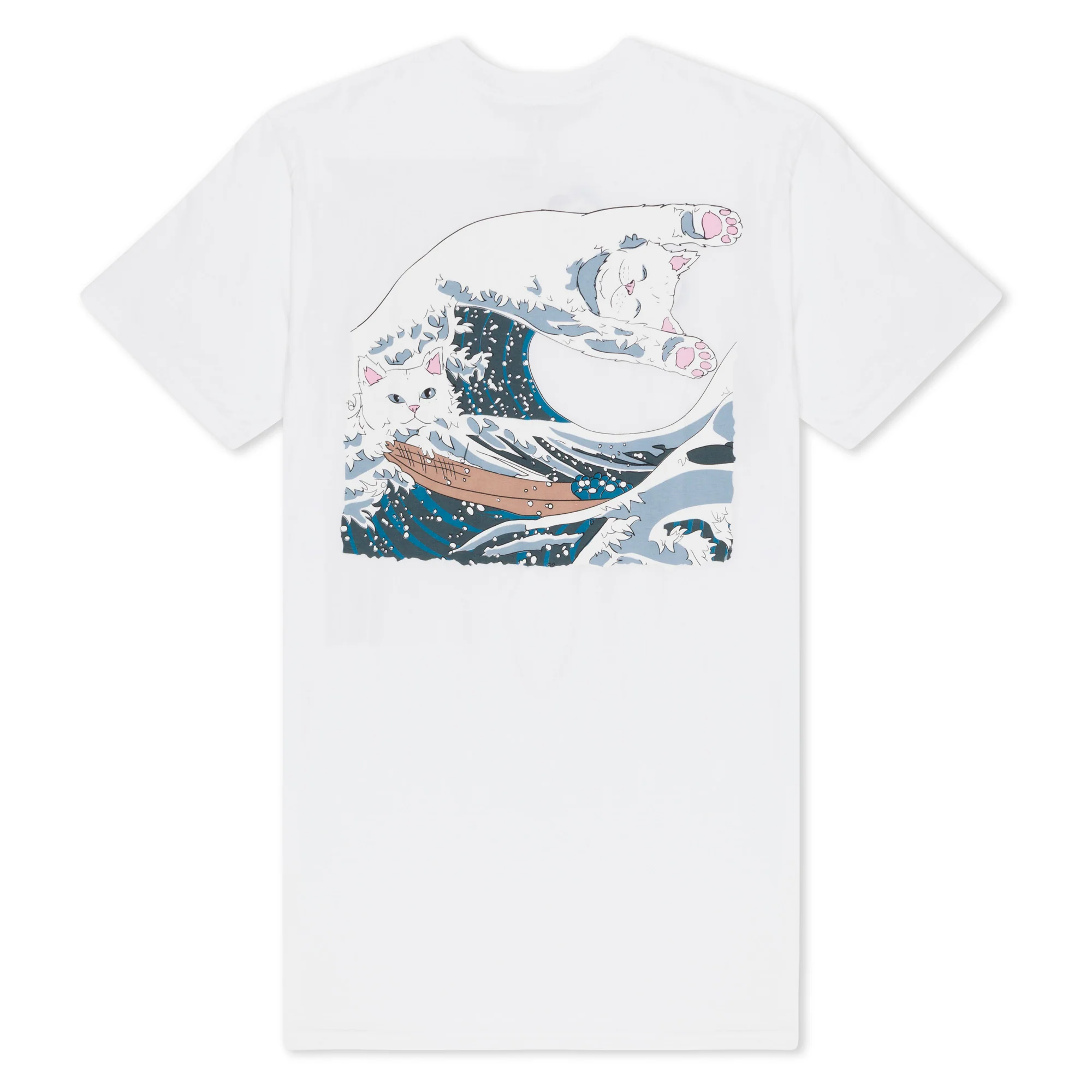 The Great Wave Of Nerm Tee (White)