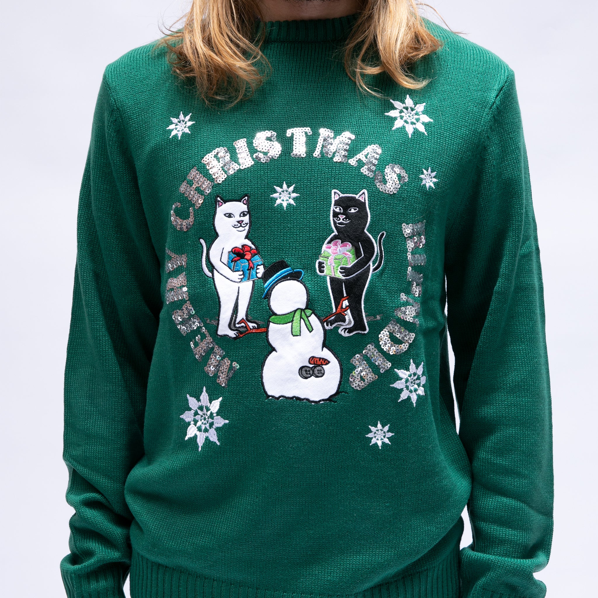 Tis The Season Sweater (Hunter Green) - Image 2