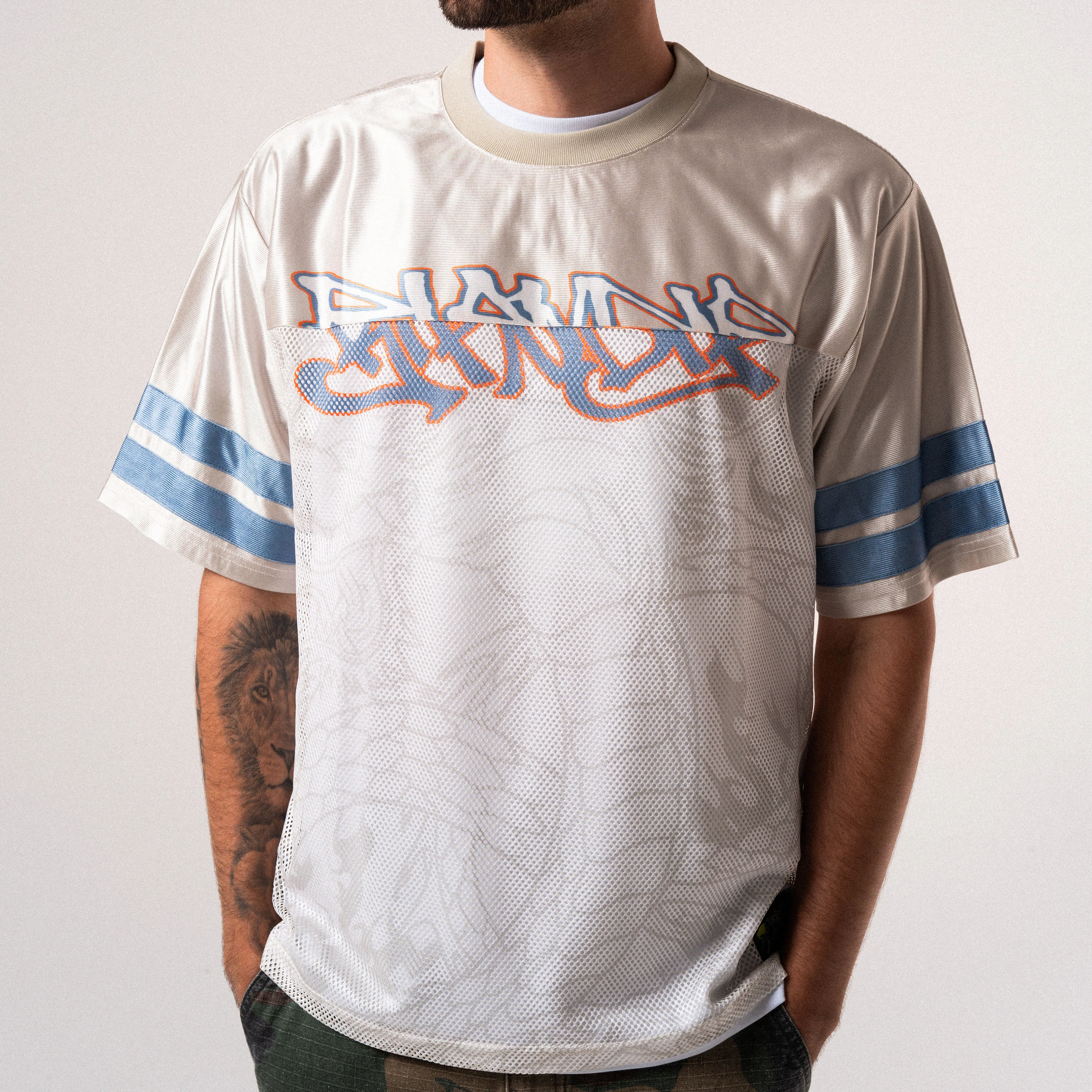 Too Fast Football Jersey (Bone) - Image 5
