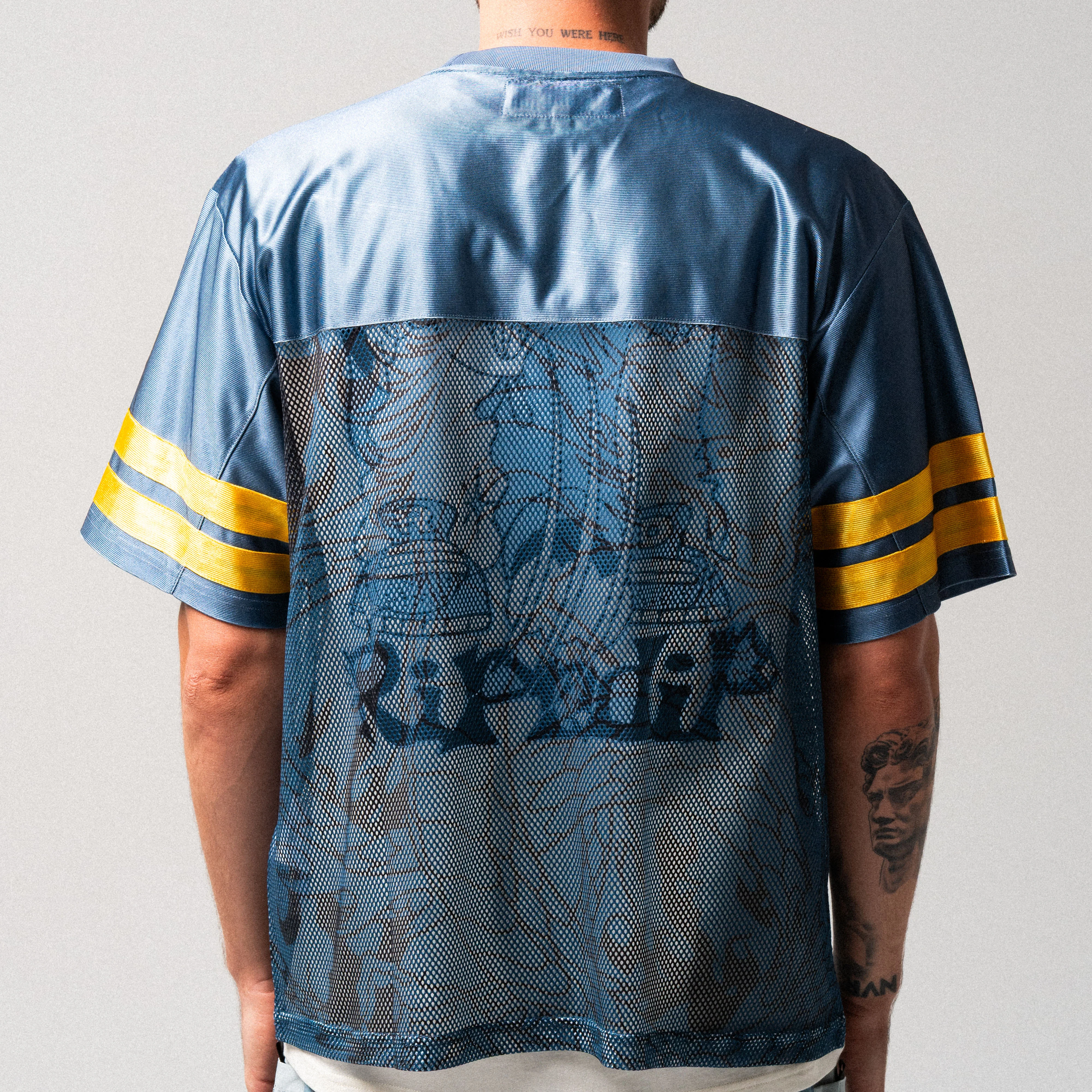 Too Fast Football Jersey (Navy) - Image 5