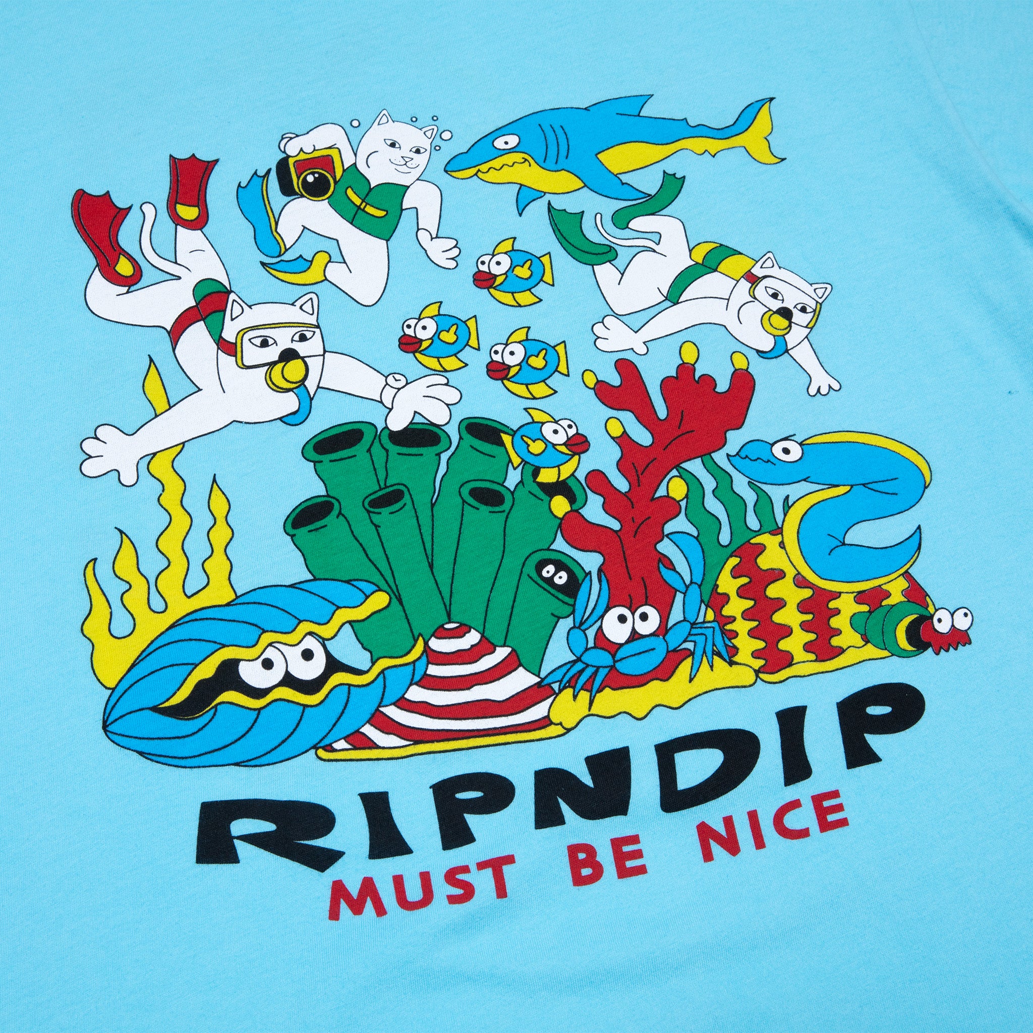 Under The Sea Tee (Baby Blue) - Image 4