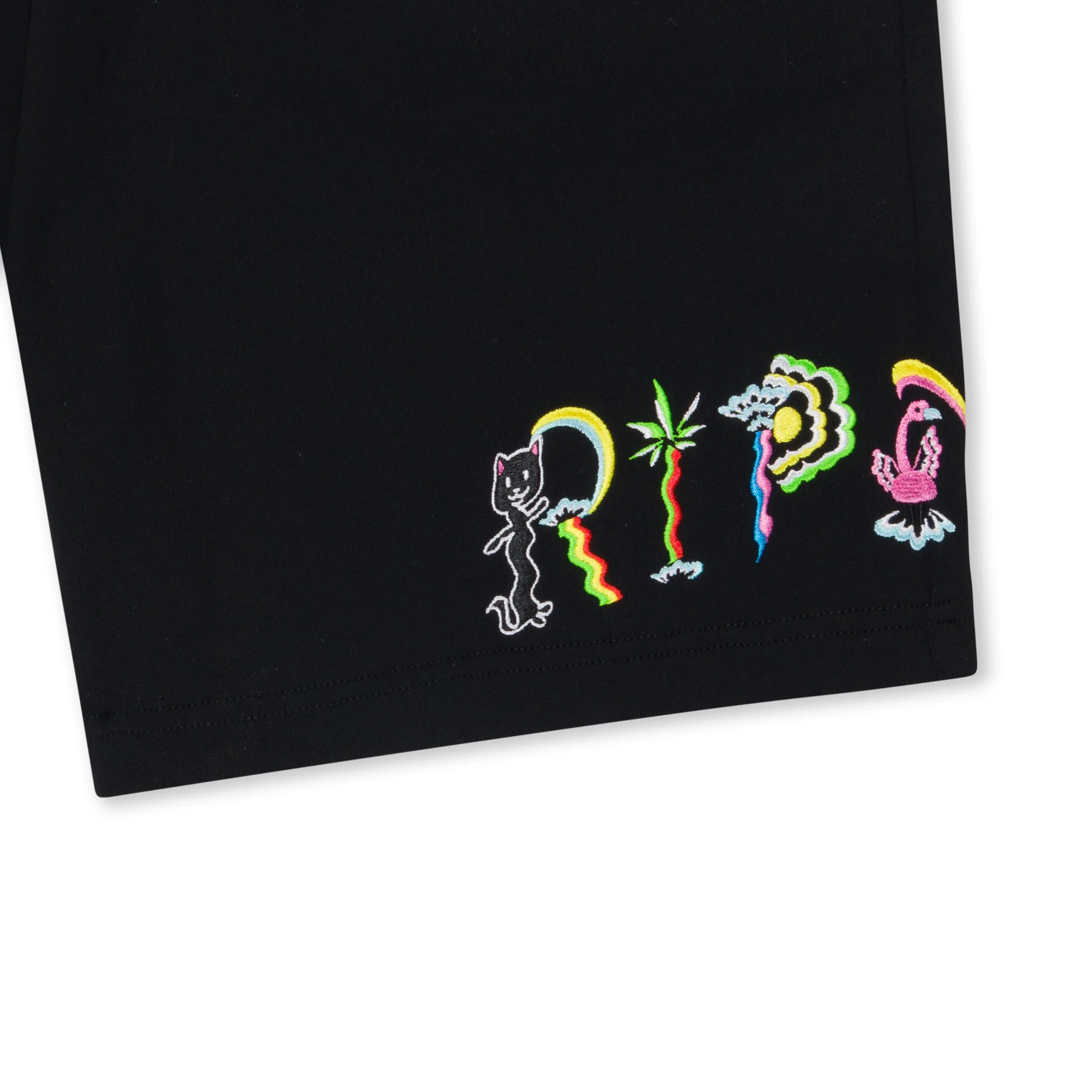 Venice Sweatshorts (Black) - Image 3