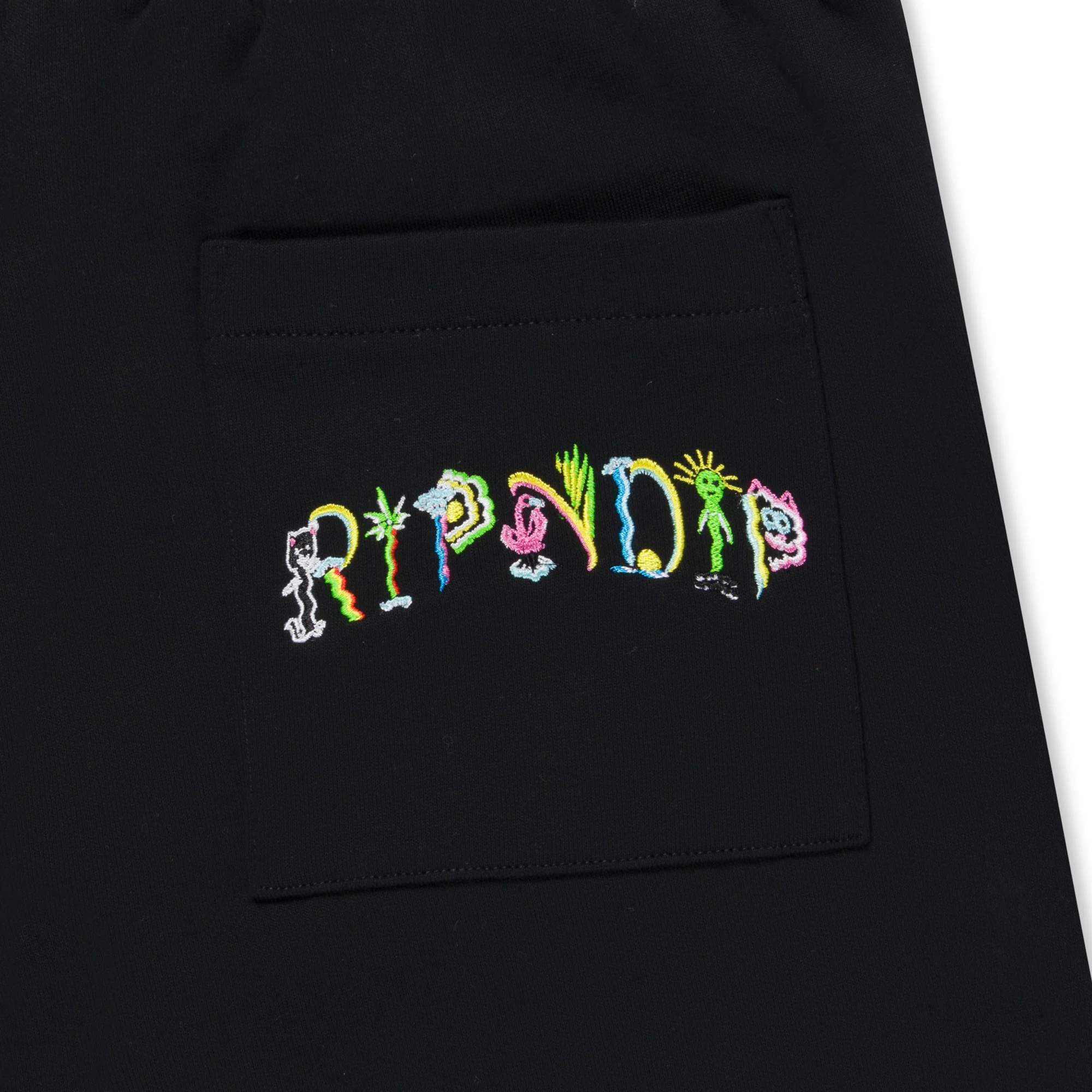 Venice Sweatshorts (Black) - Image 5