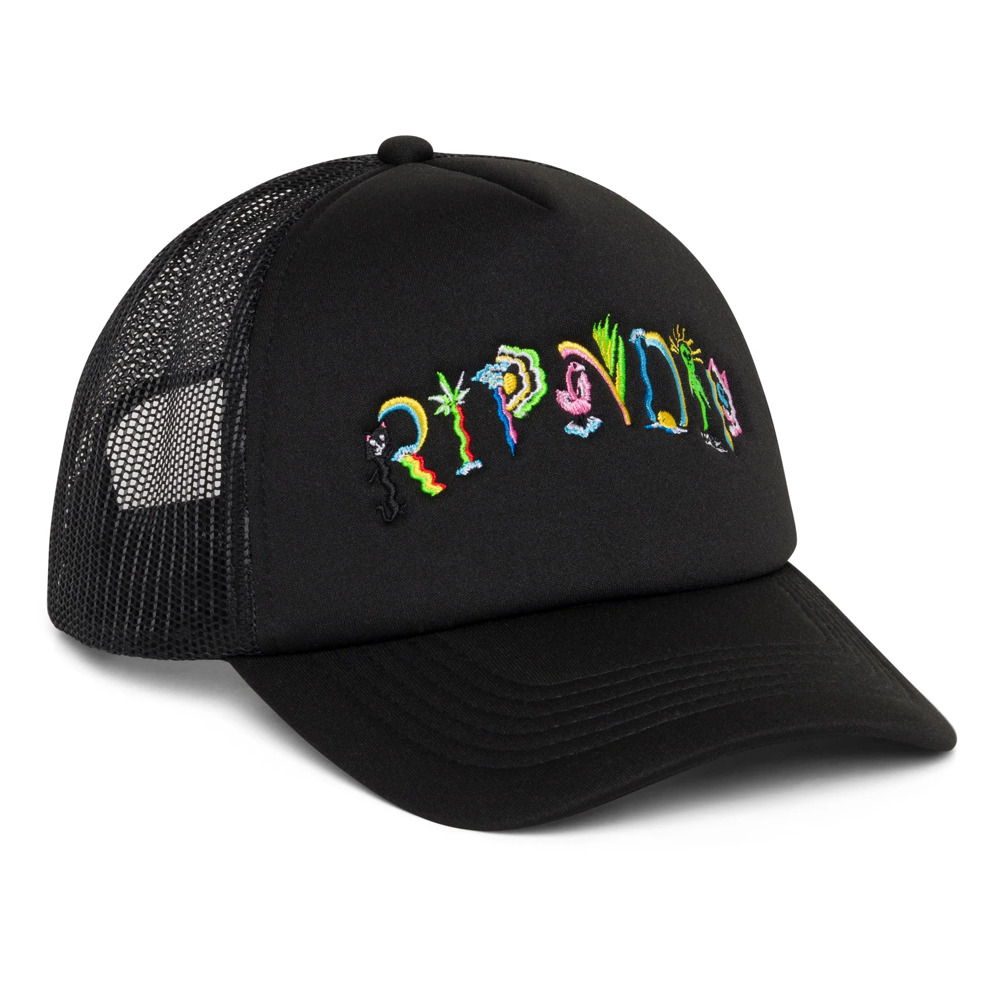 Venice Trucker Hat (Black)