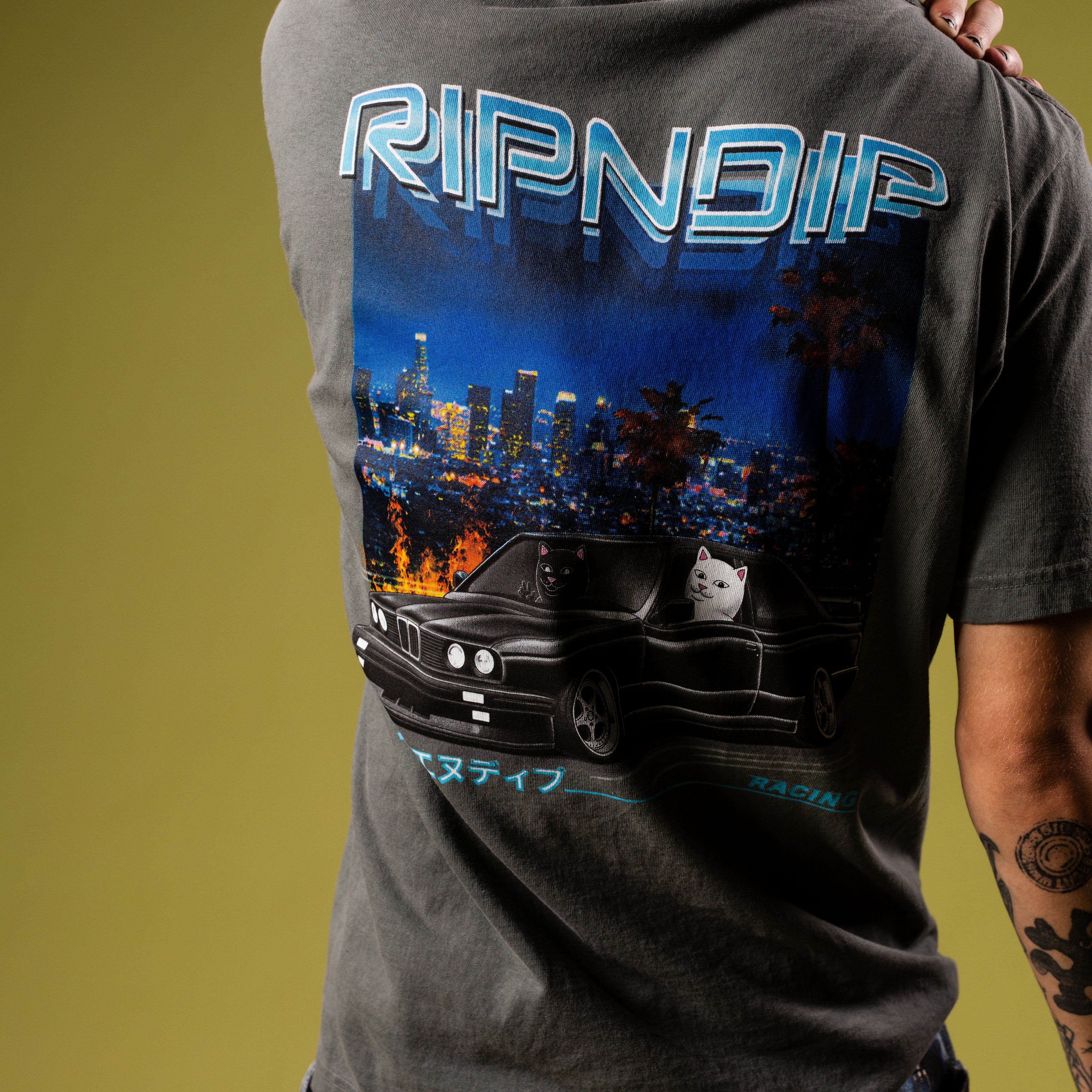 Vroom Vroom Tee (Charcoal) - Image 3