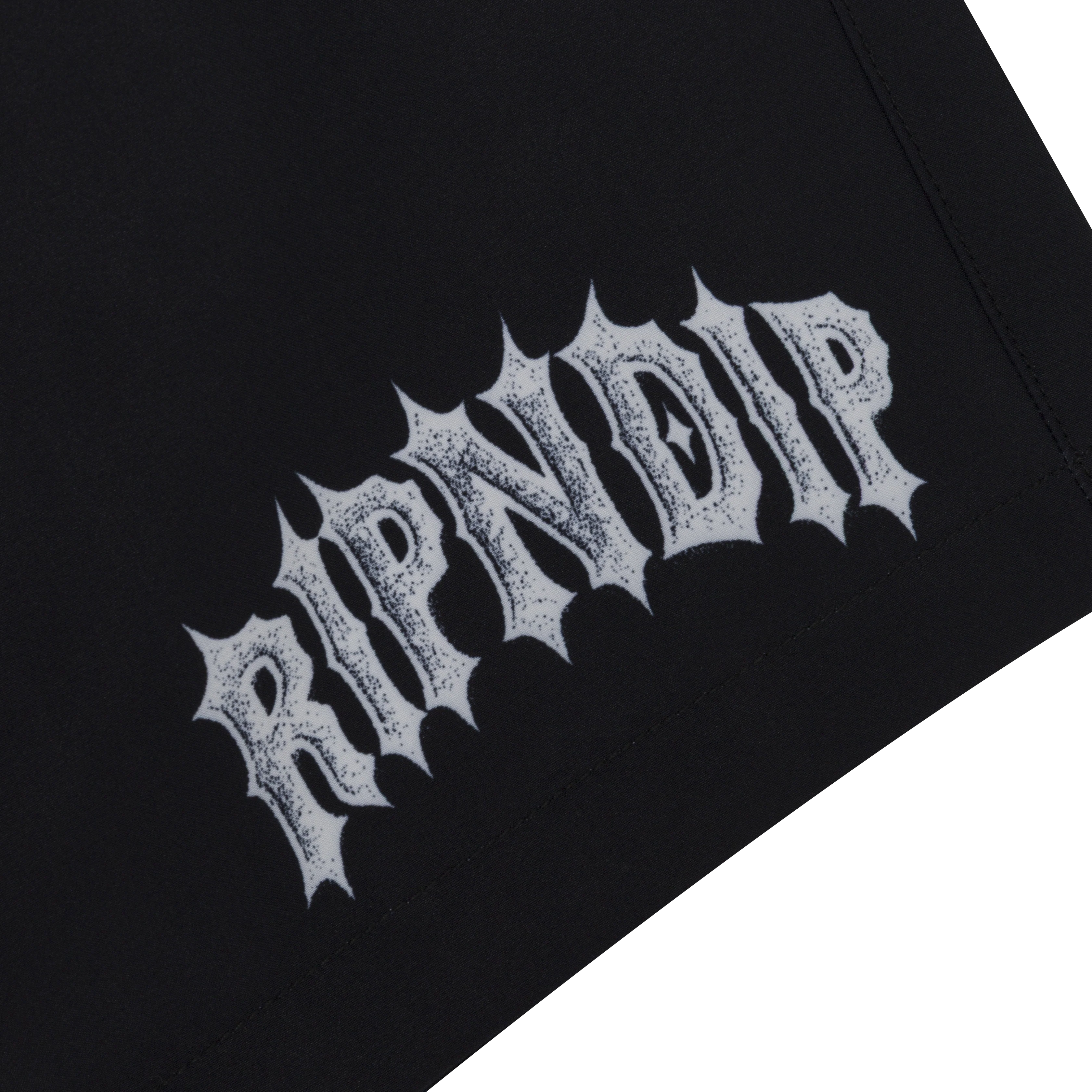 Wasteland Swim Shorts (Black) - Image 4