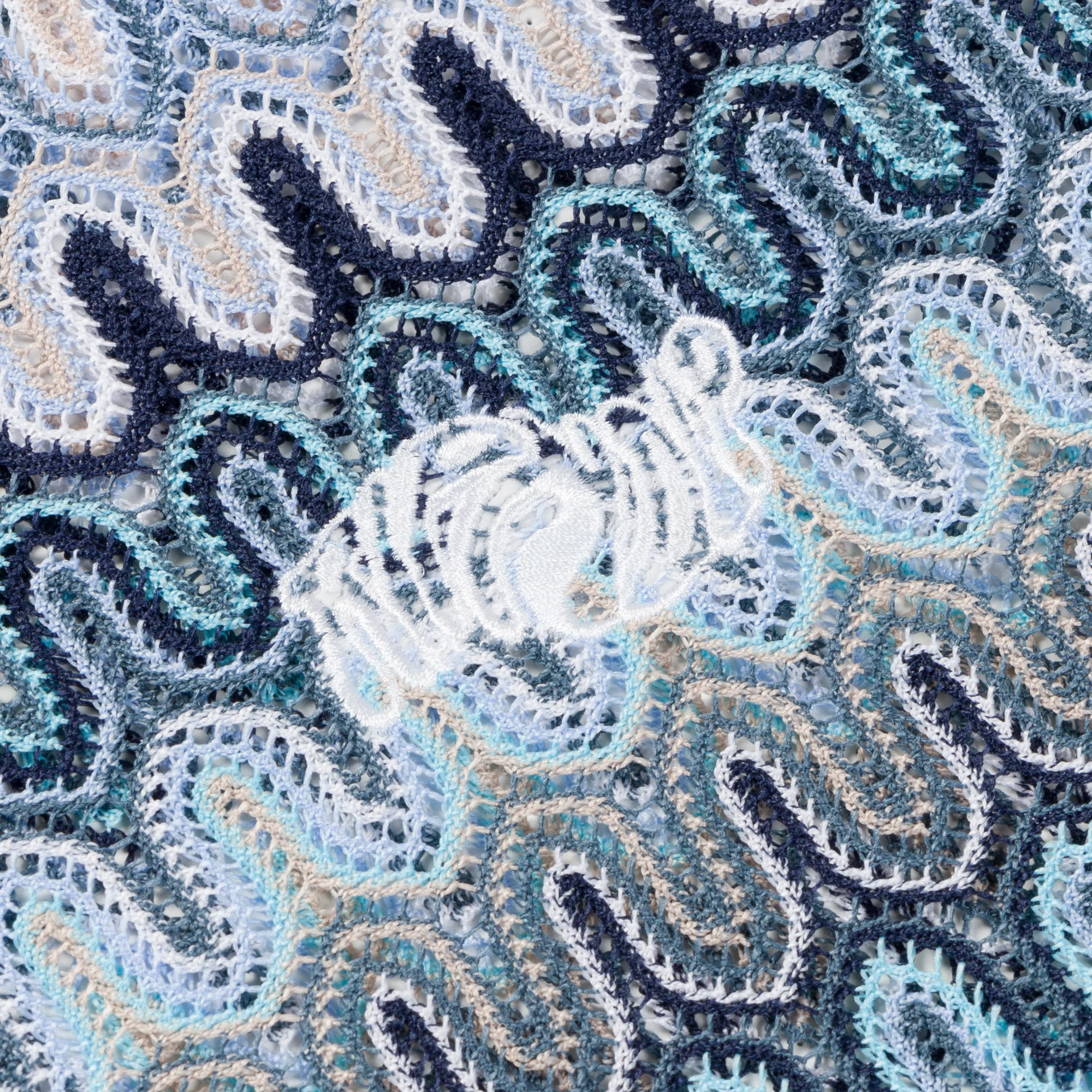 Waves Crochet Crop Long Sleeve (Multi) - Image 5