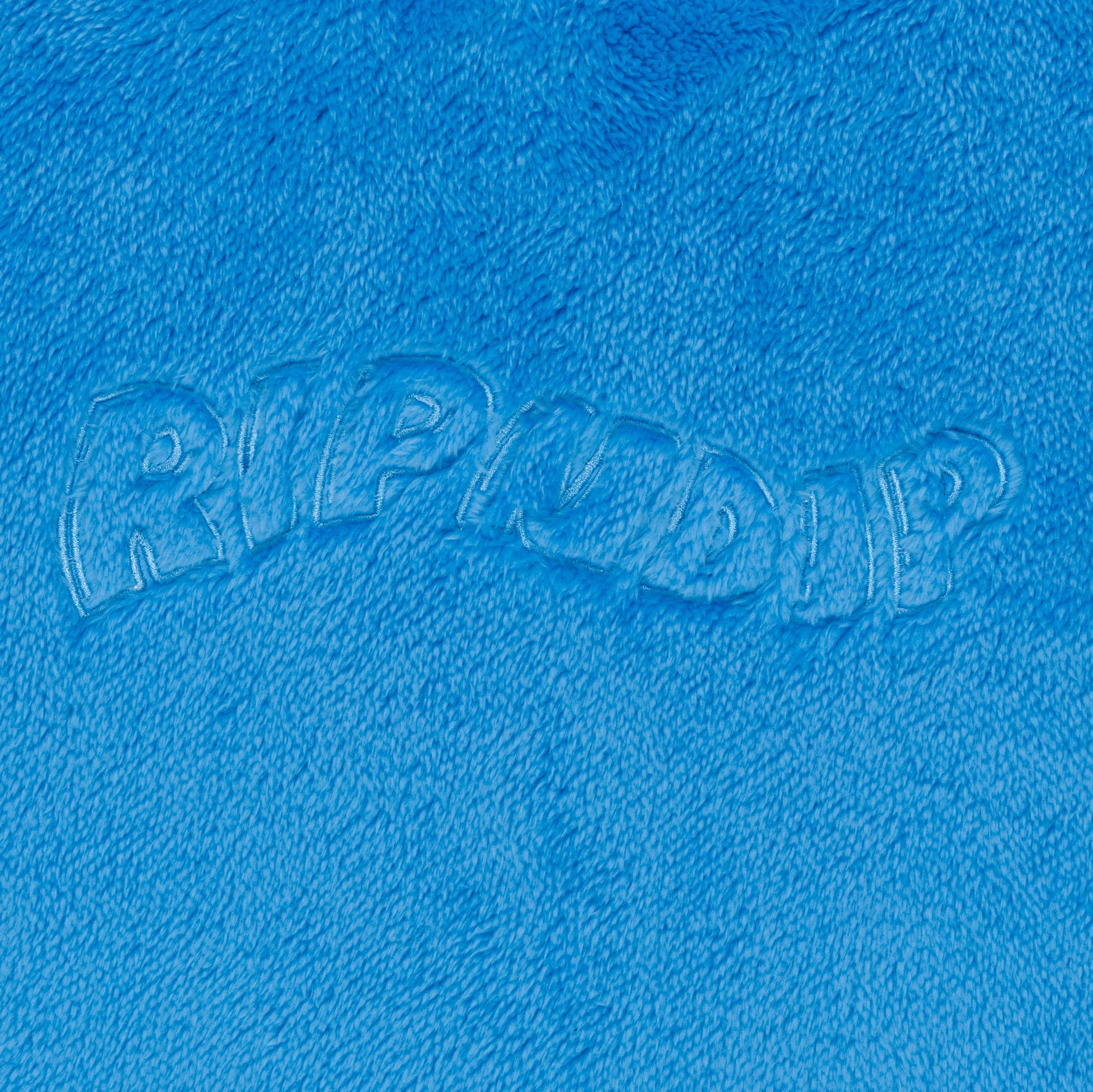 Waves Sherpa Hoodie (Blue) - Image 2