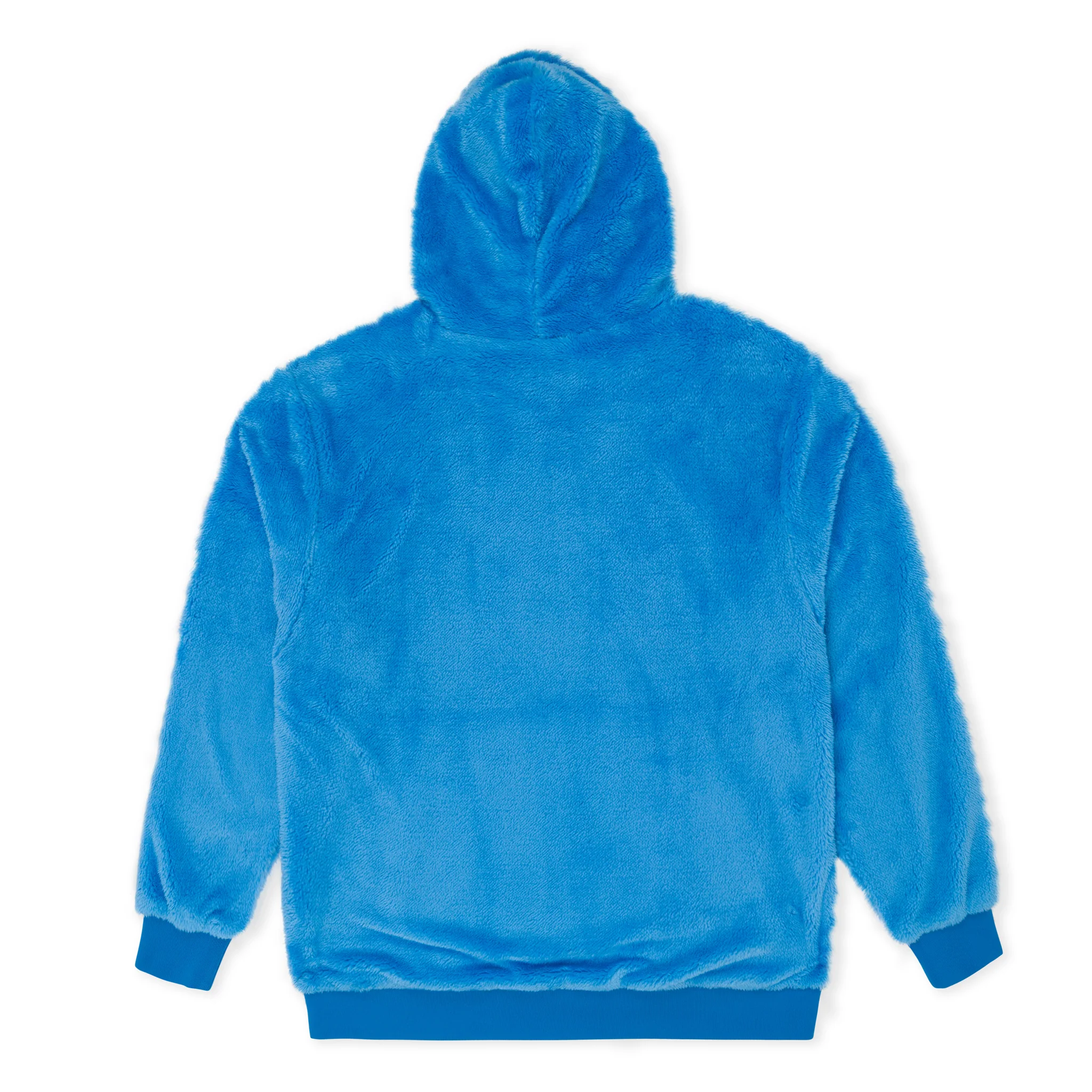 Waves Sherpa Hoodie (Blue) - Image 3