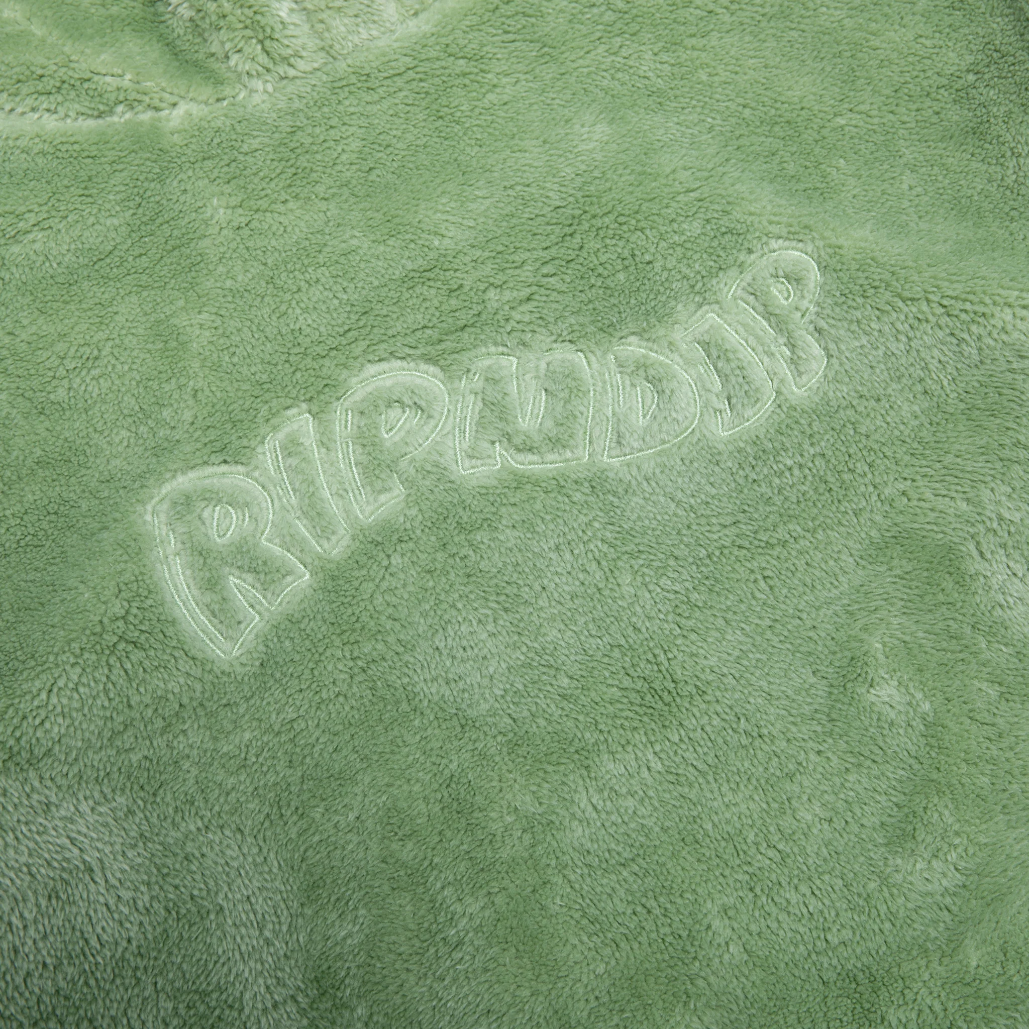 Waves Sherpa Hoodie (Pistachio) - Image 3