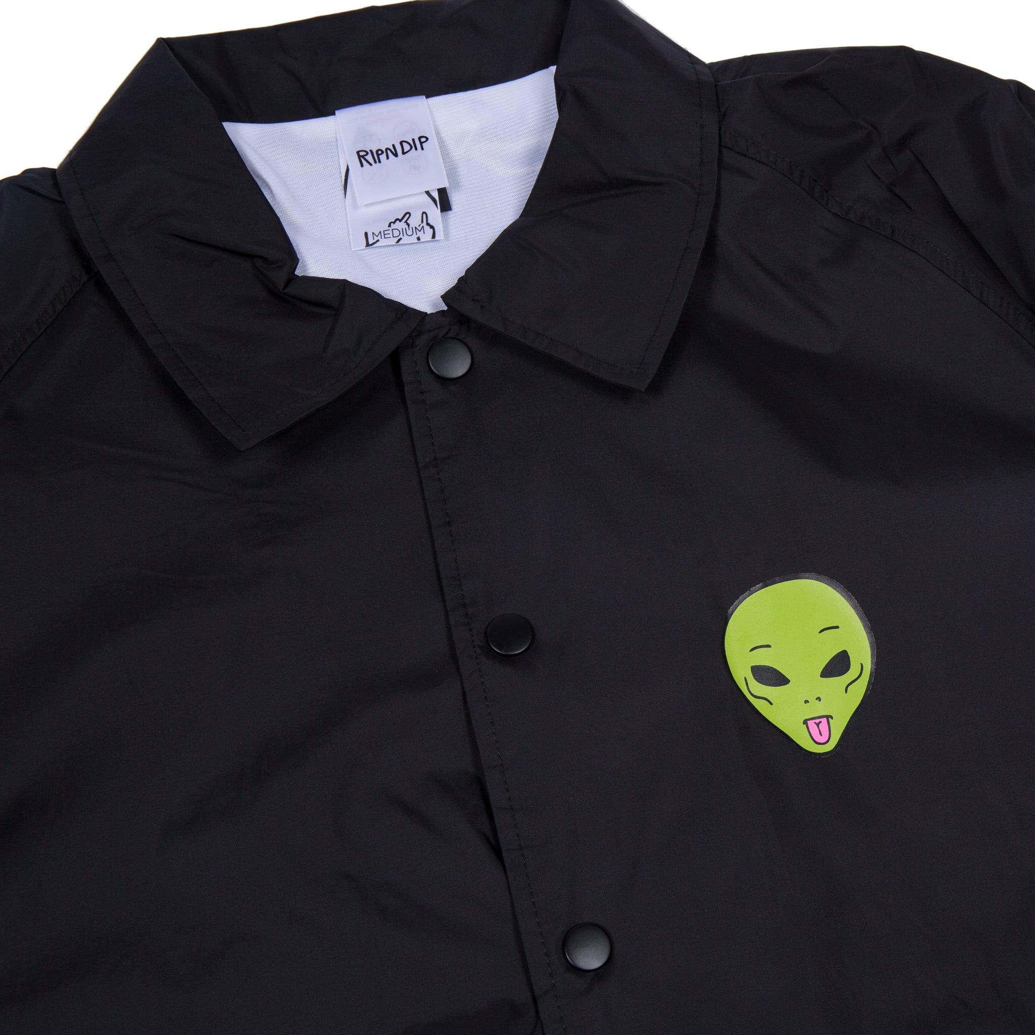 We Out Here Coaches Jacket (Black) - Image 3