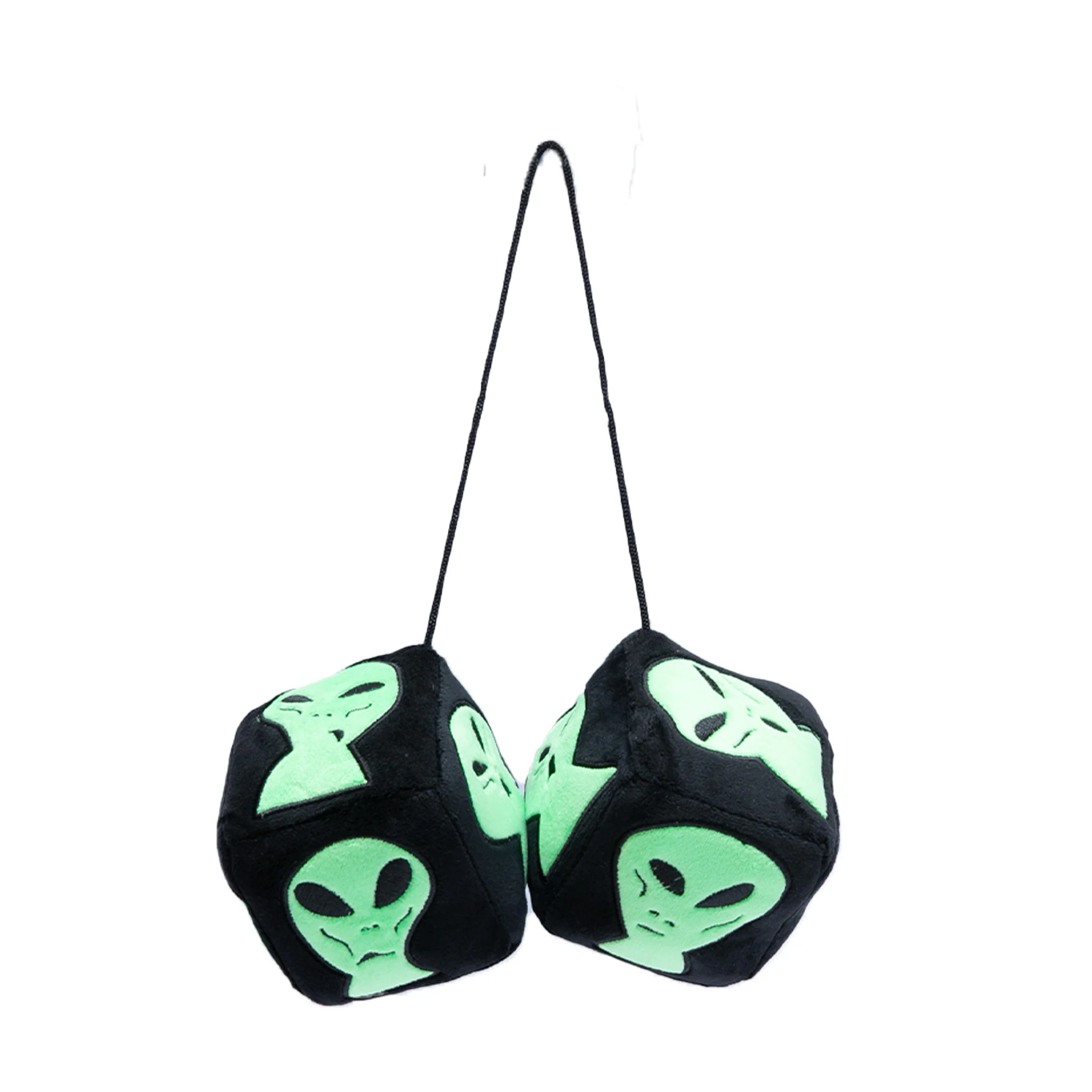 We Out Here Fuzzy Dice (Black)
