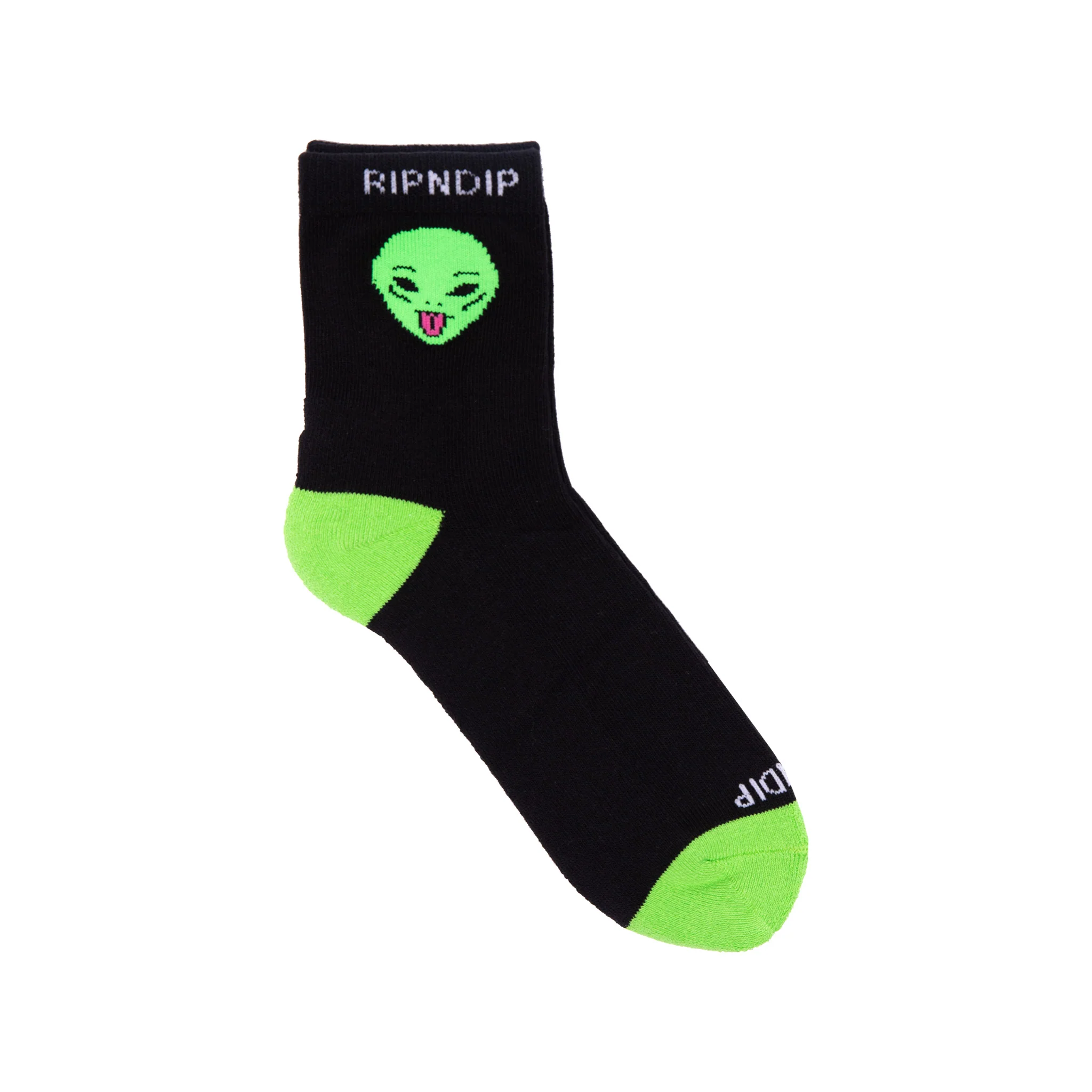 We Out Here Mid Socks (Black)