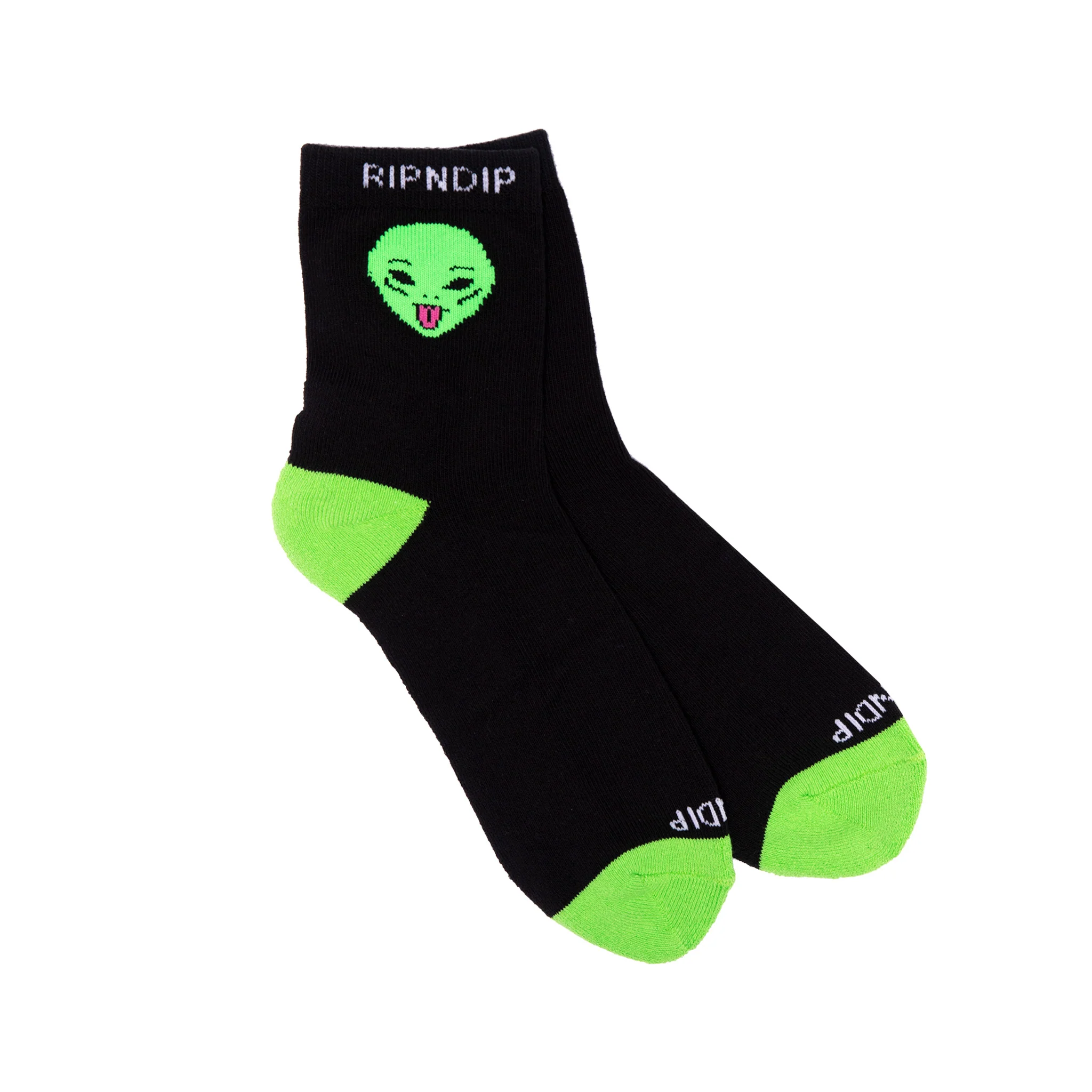 We Out Here Mid Socks (Black) - Image 2