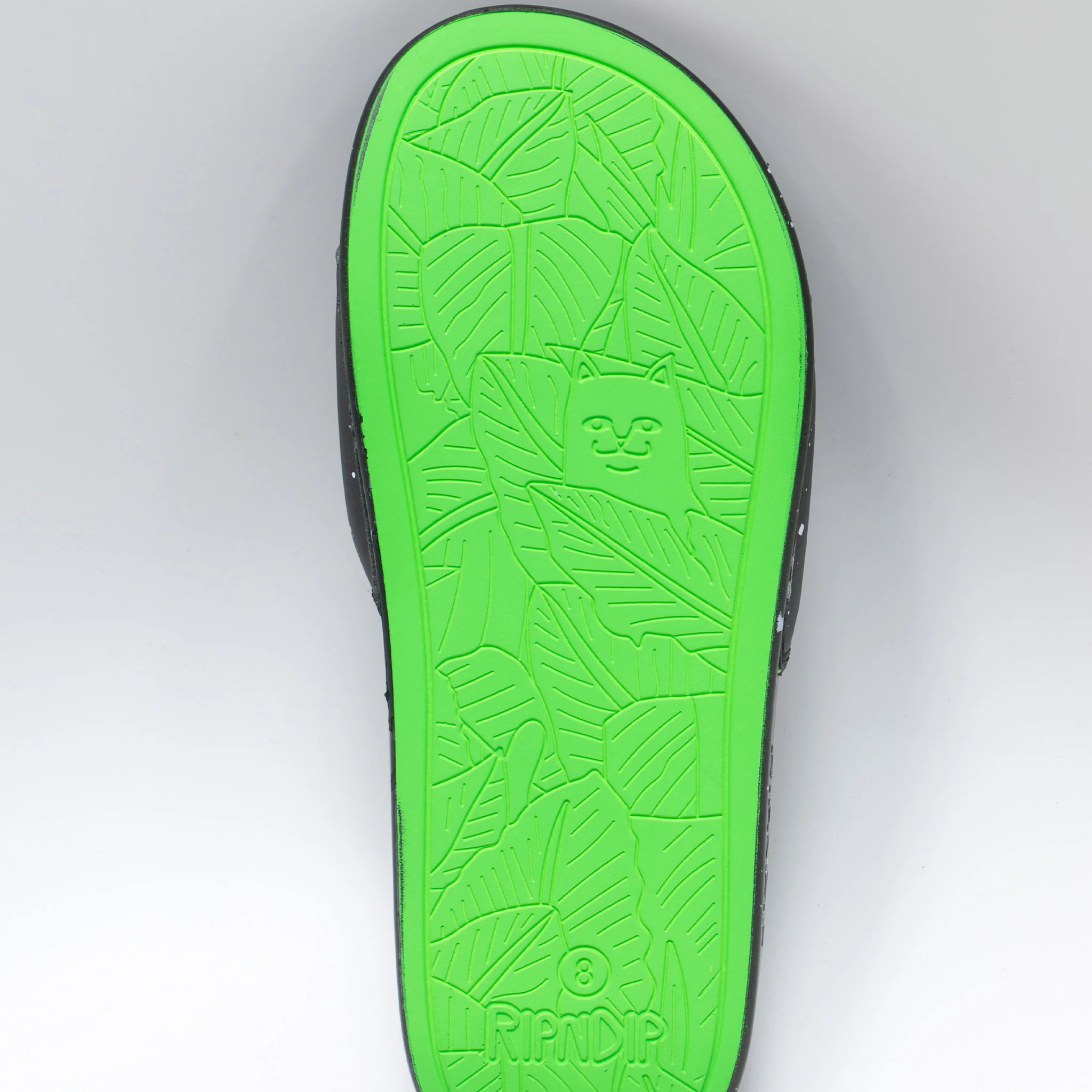 We Out Here Slides (Black/Neon Green) - Image 5
