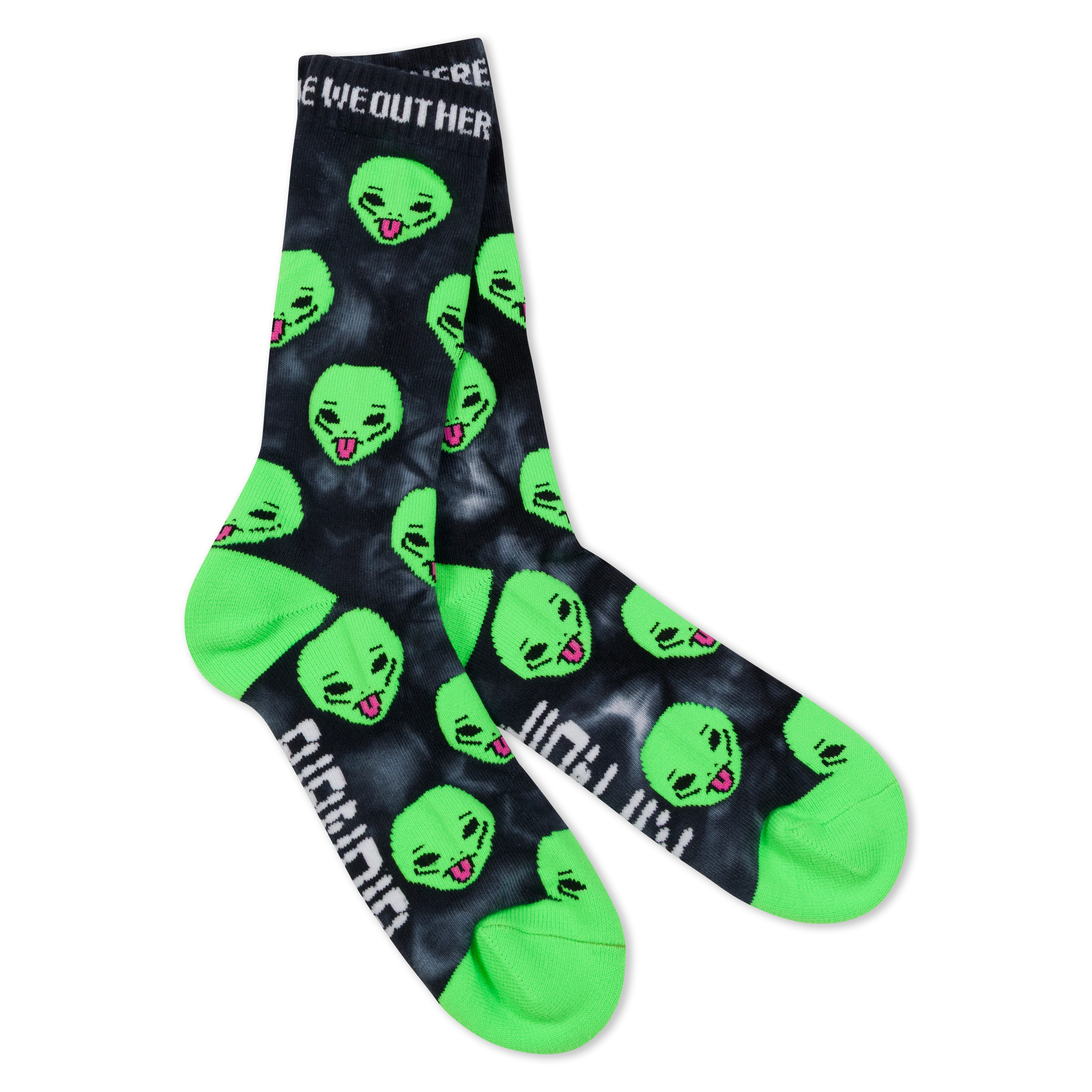 We Out Here Socks (Black Lightning) - Image 2