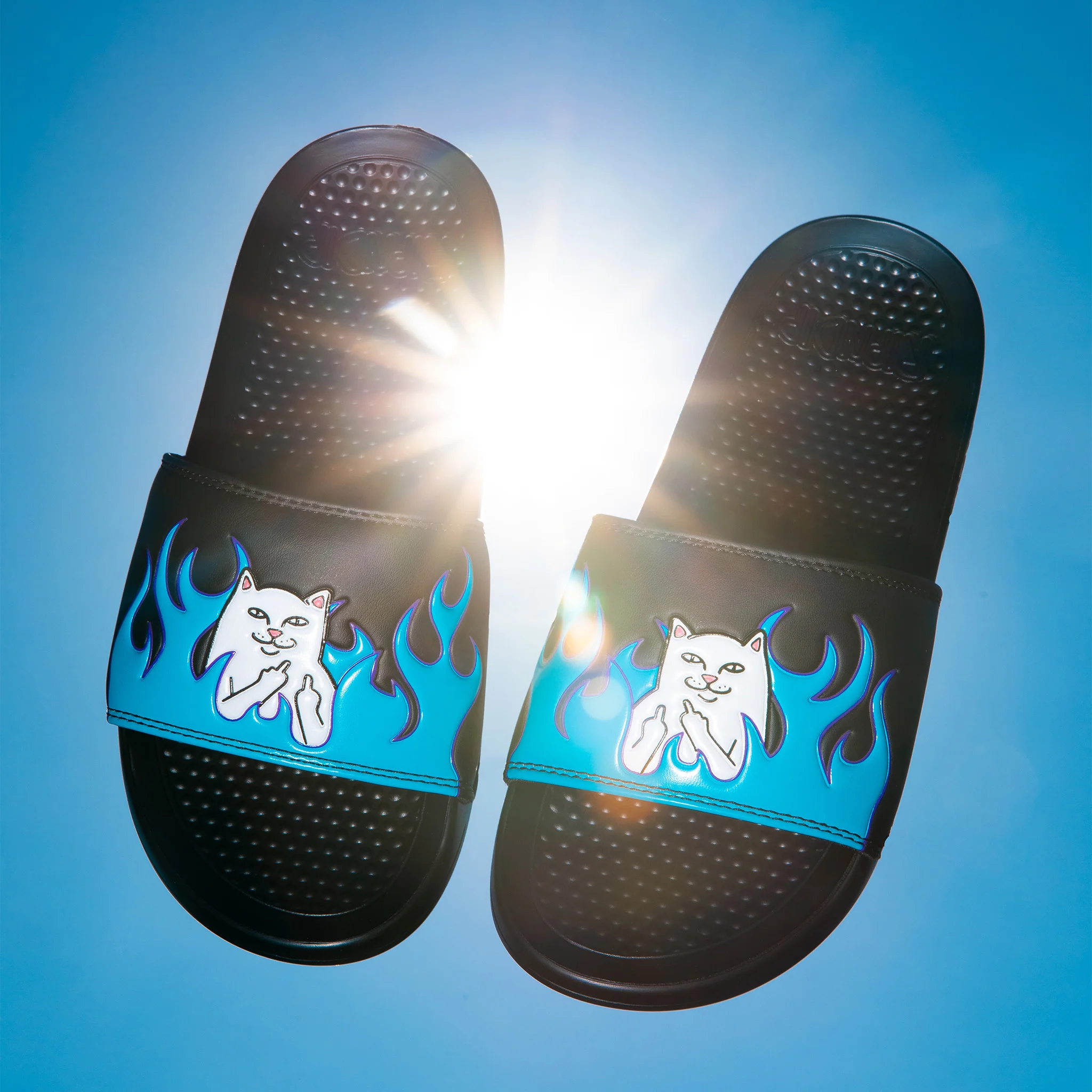 Welcome to Heck Slides (Black/Blue) - Image 2