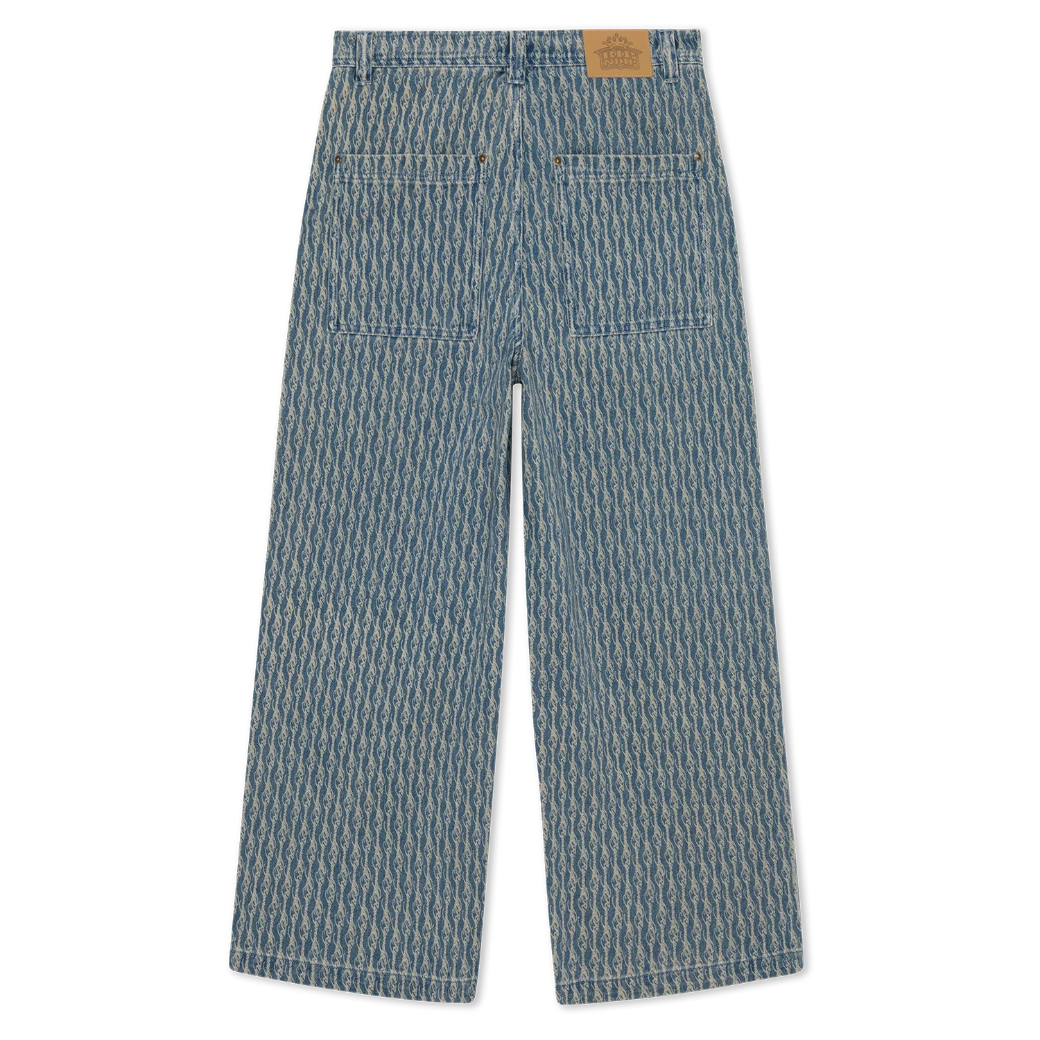 Western Roads Wide Fit Pants (Meidum Wash) - Image 6