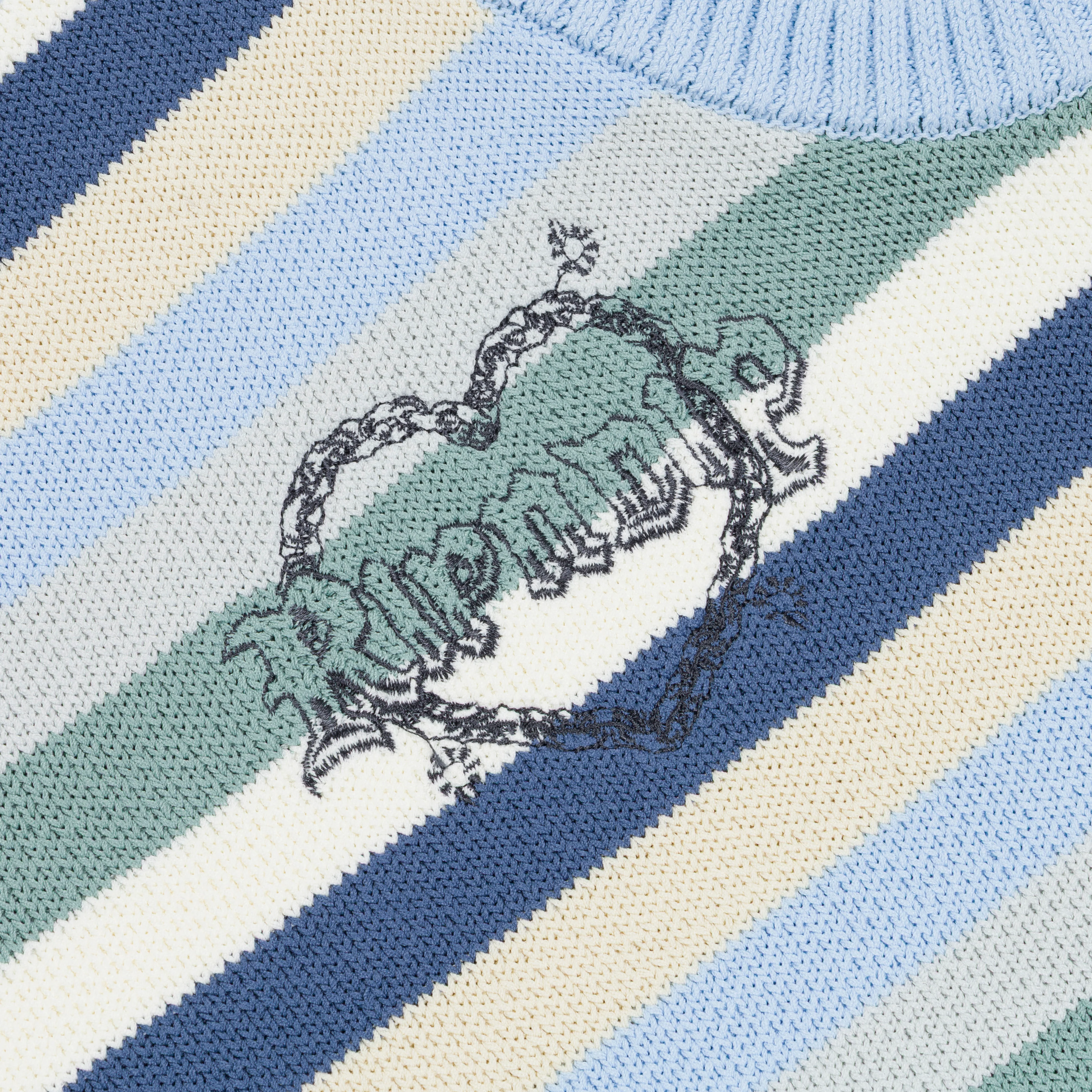 Westside Crochet Crop Tank (Powder Blue) - Image 4