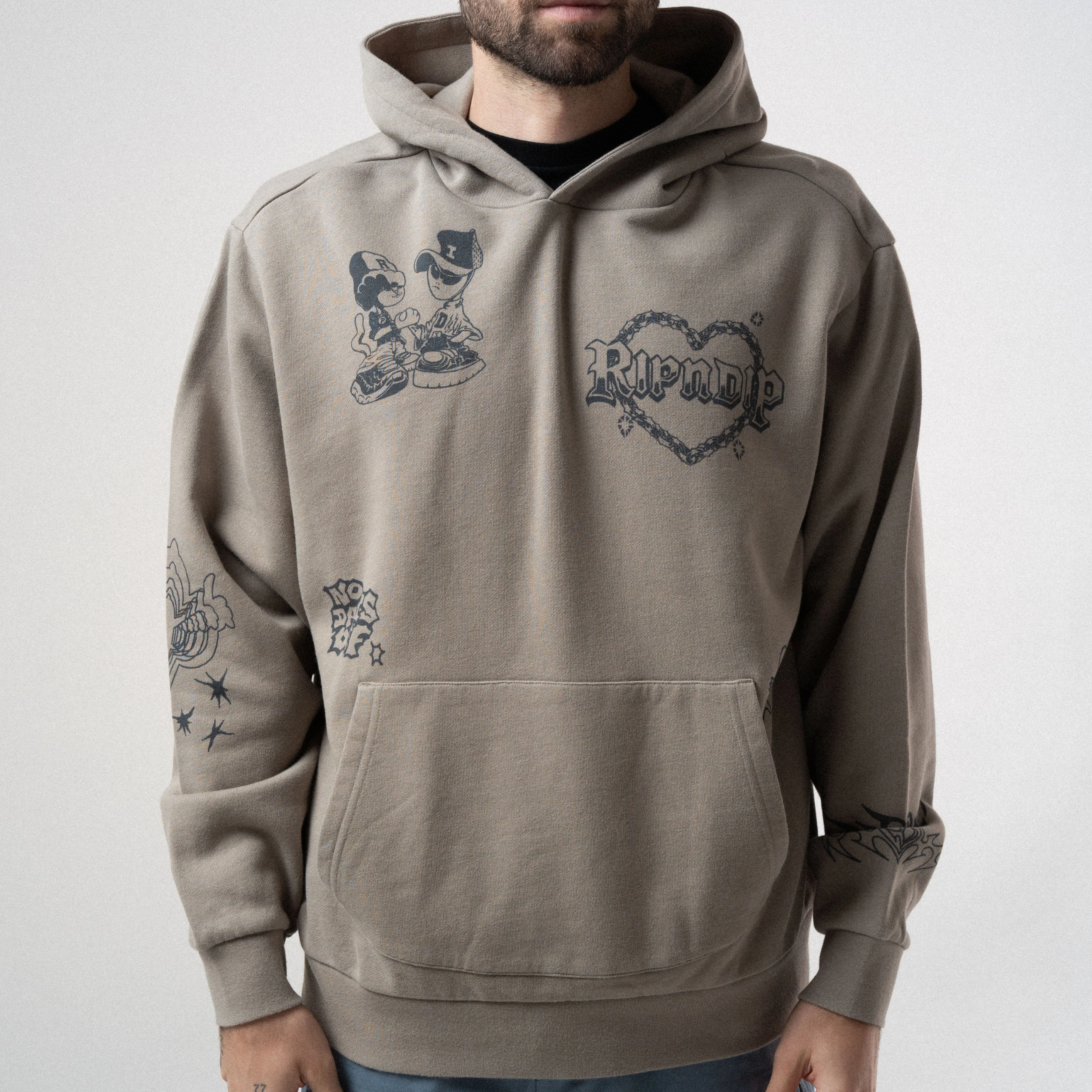 Westside Hoodie (Dark Sand) - Image 2