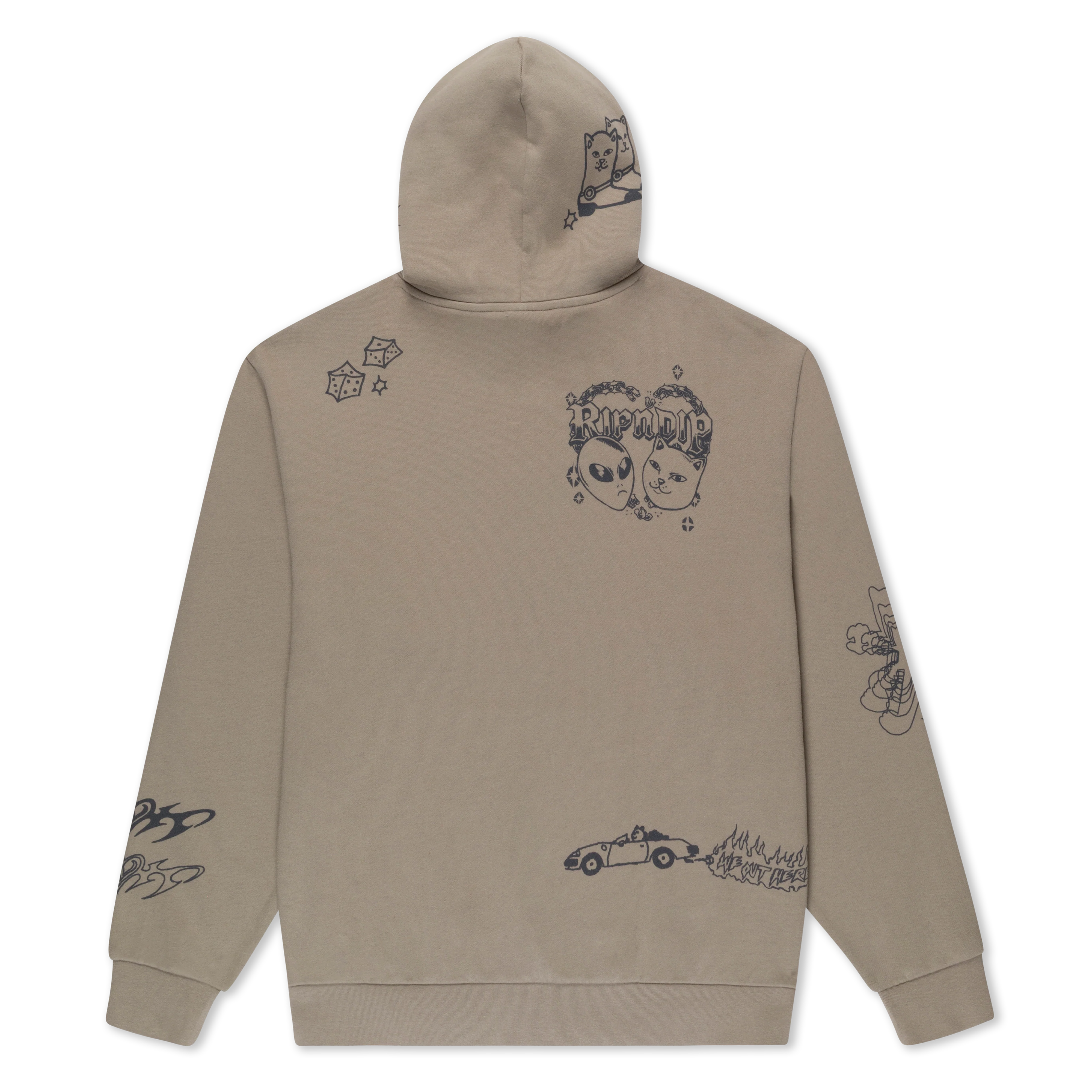 Westside Hoodie (Dark Sand) - Image 4