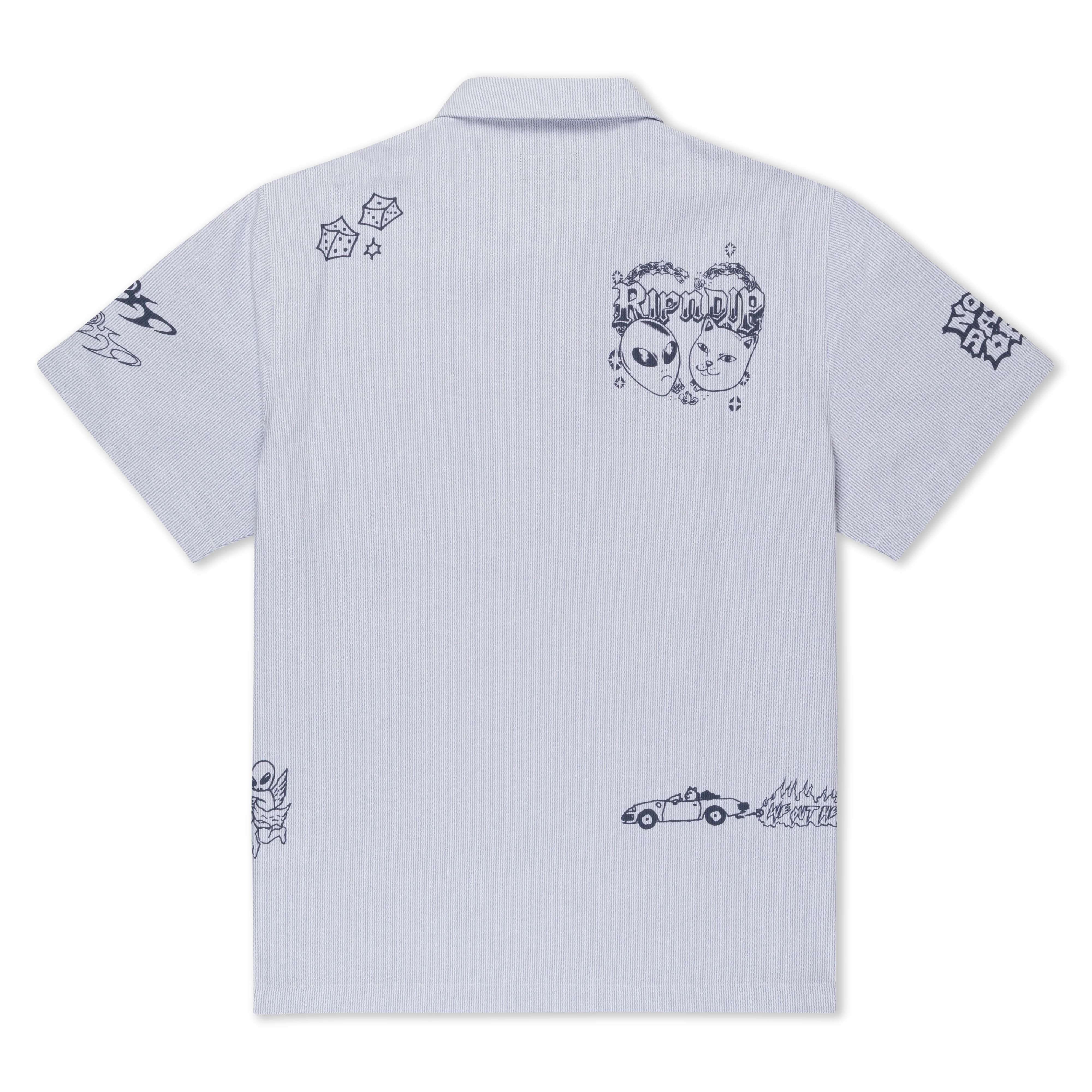 Westside Quarter Zip Shirt (Navy ) - Image 5