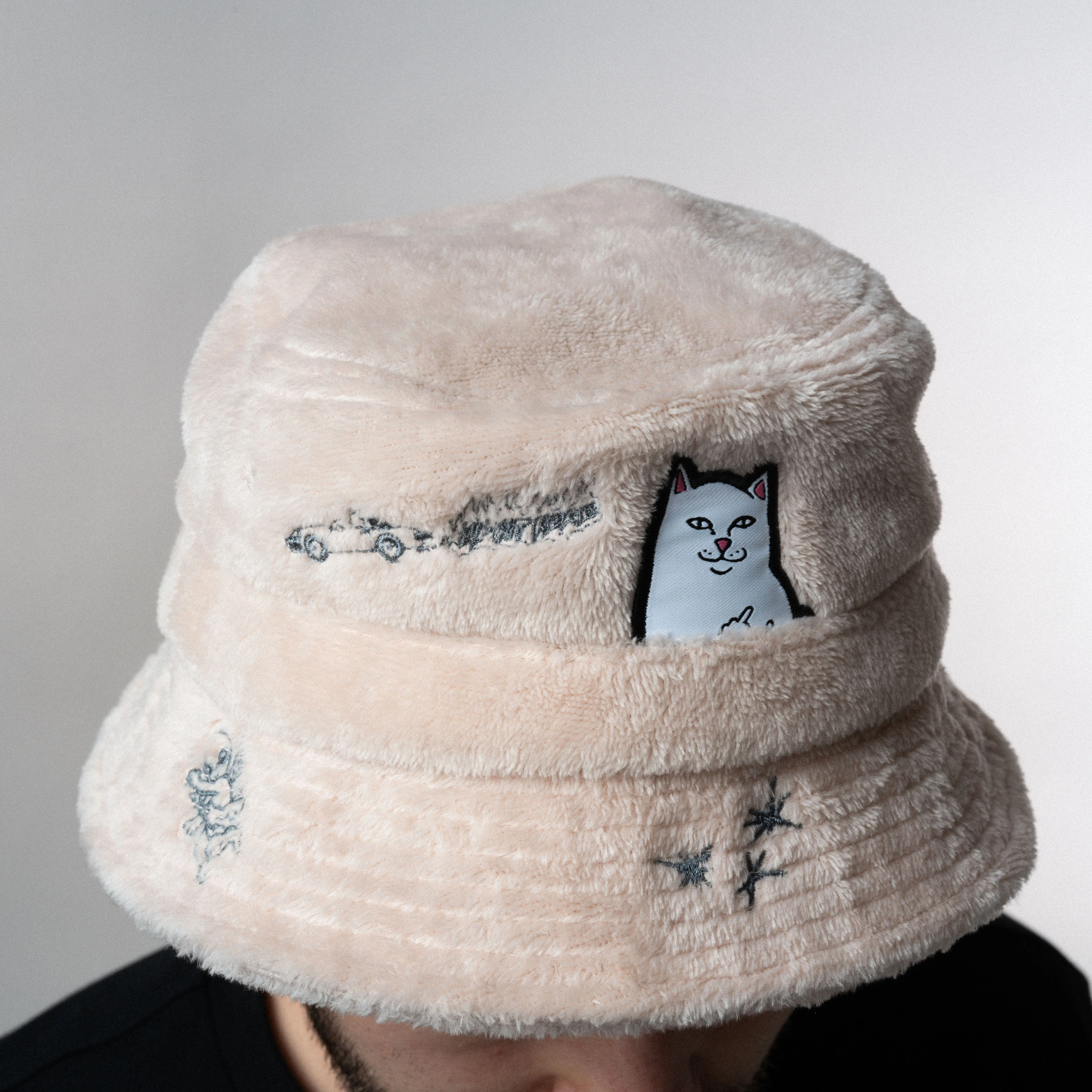 Westside Sherpa Bucket Hat (Tan) - Image 3
